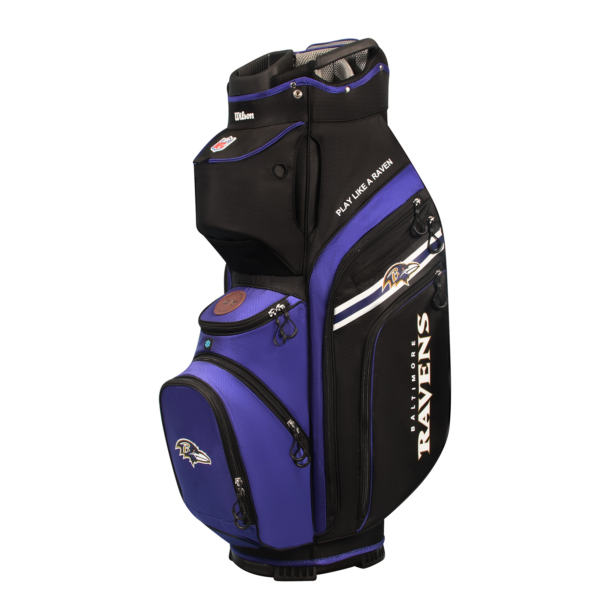 NEW Wilson Staff 2025 NFL Xtra Cart Golf Bag 14-Way Top - Pick Your Team - Picture 6 of 35