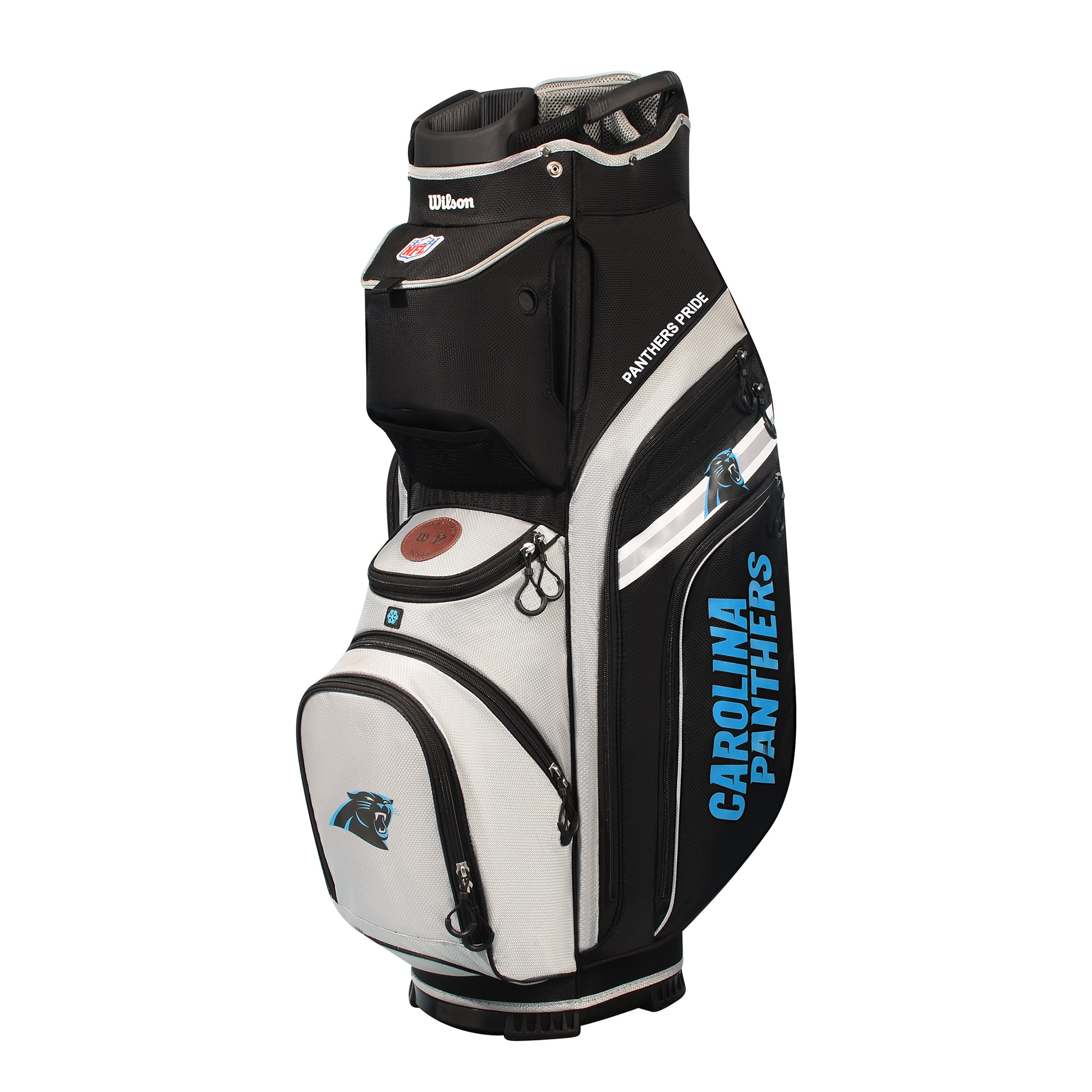 NEW Wilson Staff 2025 NFL Xtra Cart Golf Bag 14-Way Top - Pick Your Team - Picture 8 of 35