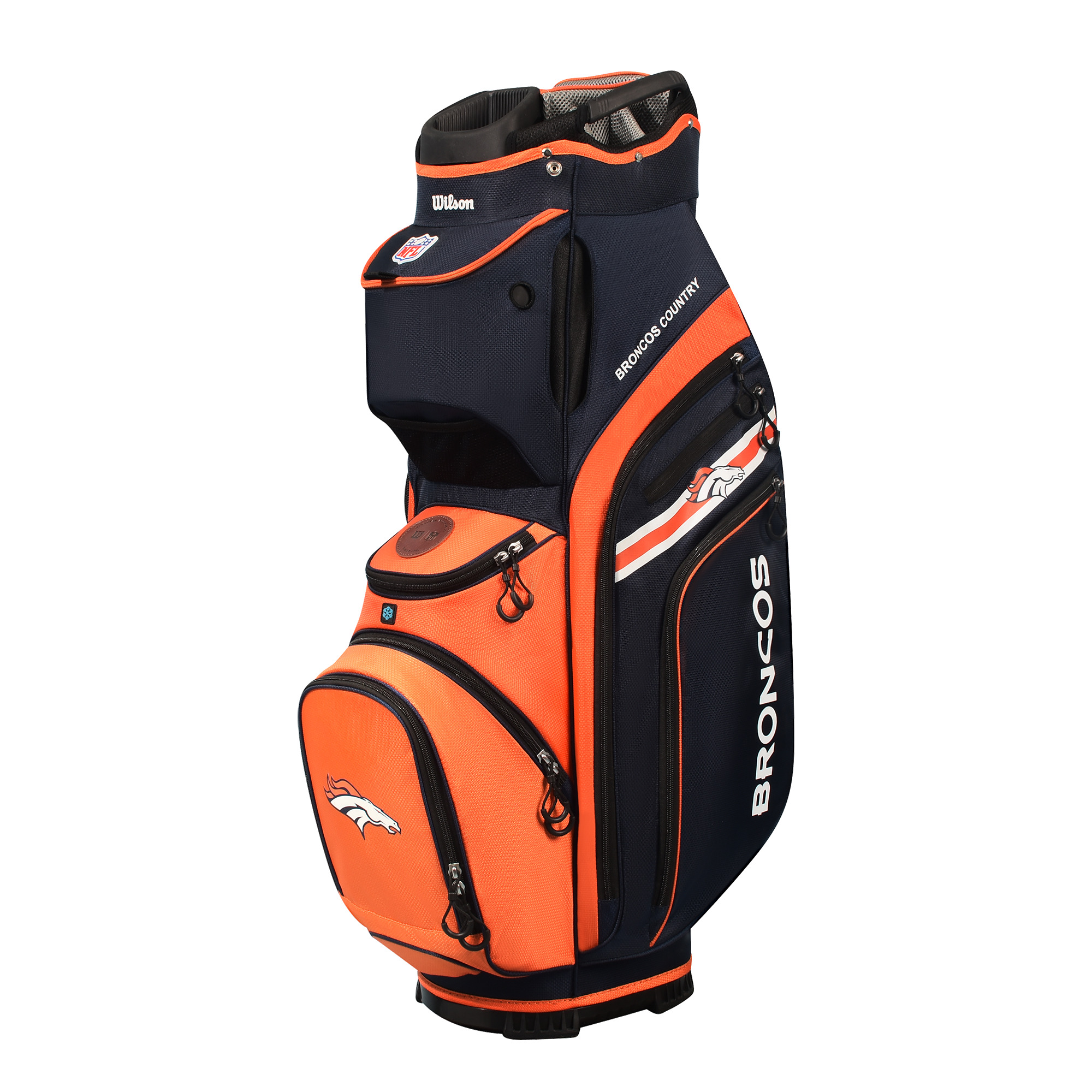 NEW Wilson Staff 2025 NFL Xtra Cart Golf Bag 14-Way Top - Pick Your Team - Picture 13 of 35