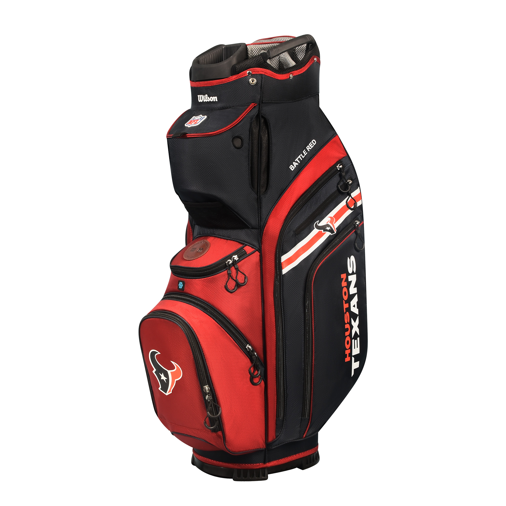 NEW Wilson Staff 2025 NFL Xtra Cart Golf Bag 14-Way Top - Pick Your Team - Picture 16 of 35