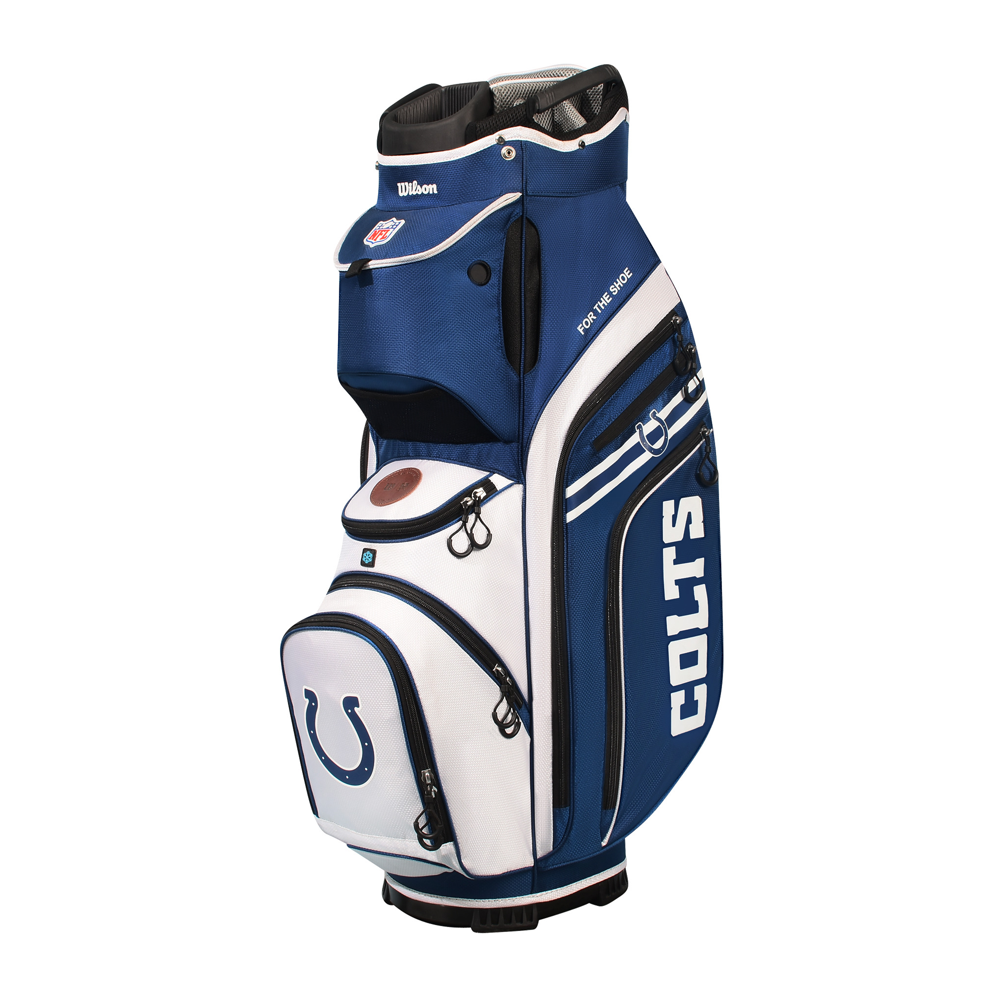 NEW Wilson Staff 2025 NFL Xtra Cart Golf Bag 14-Way Top - Pick Your Team - Picture 17 of 35