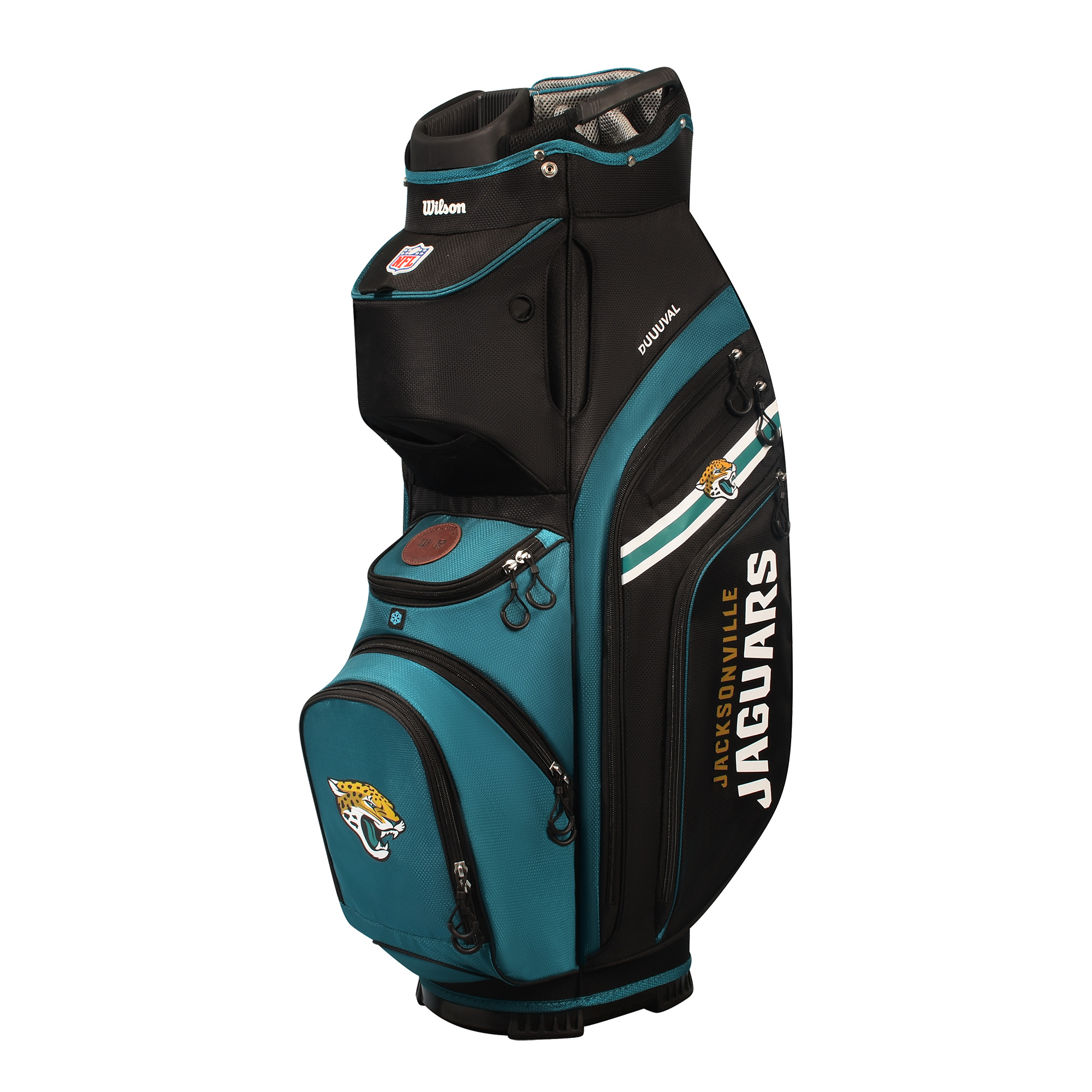 NEW Wilson Staff 2025 NFL Xtra Cart Golf Bag 14-Way Top - Pick Your Team - Picture 18 of 35
