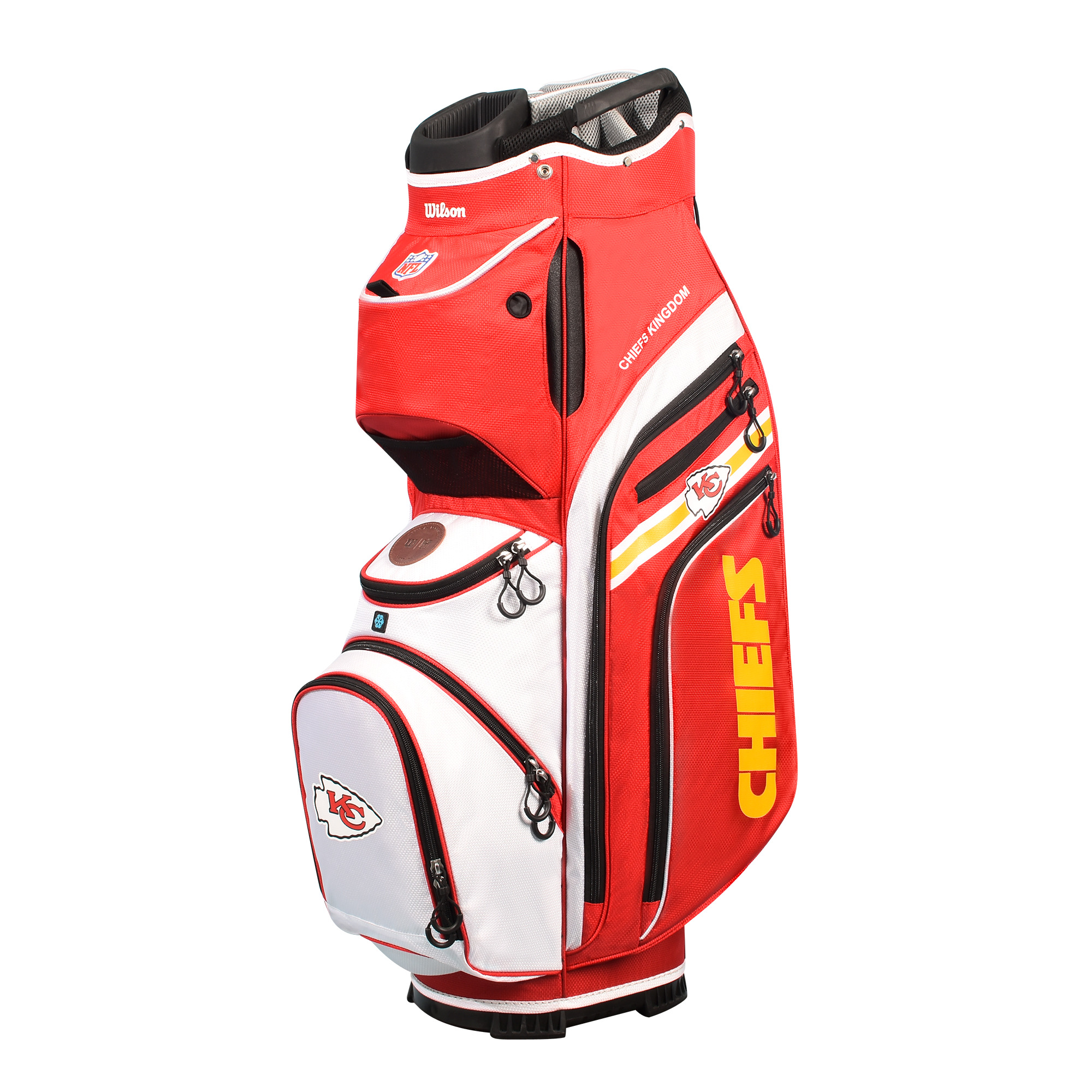 NEW Wilson Staff 2025 NFL Xtra Cart Golf Bag 14-Way Top - Pick Your Team - Picture 19 of 35