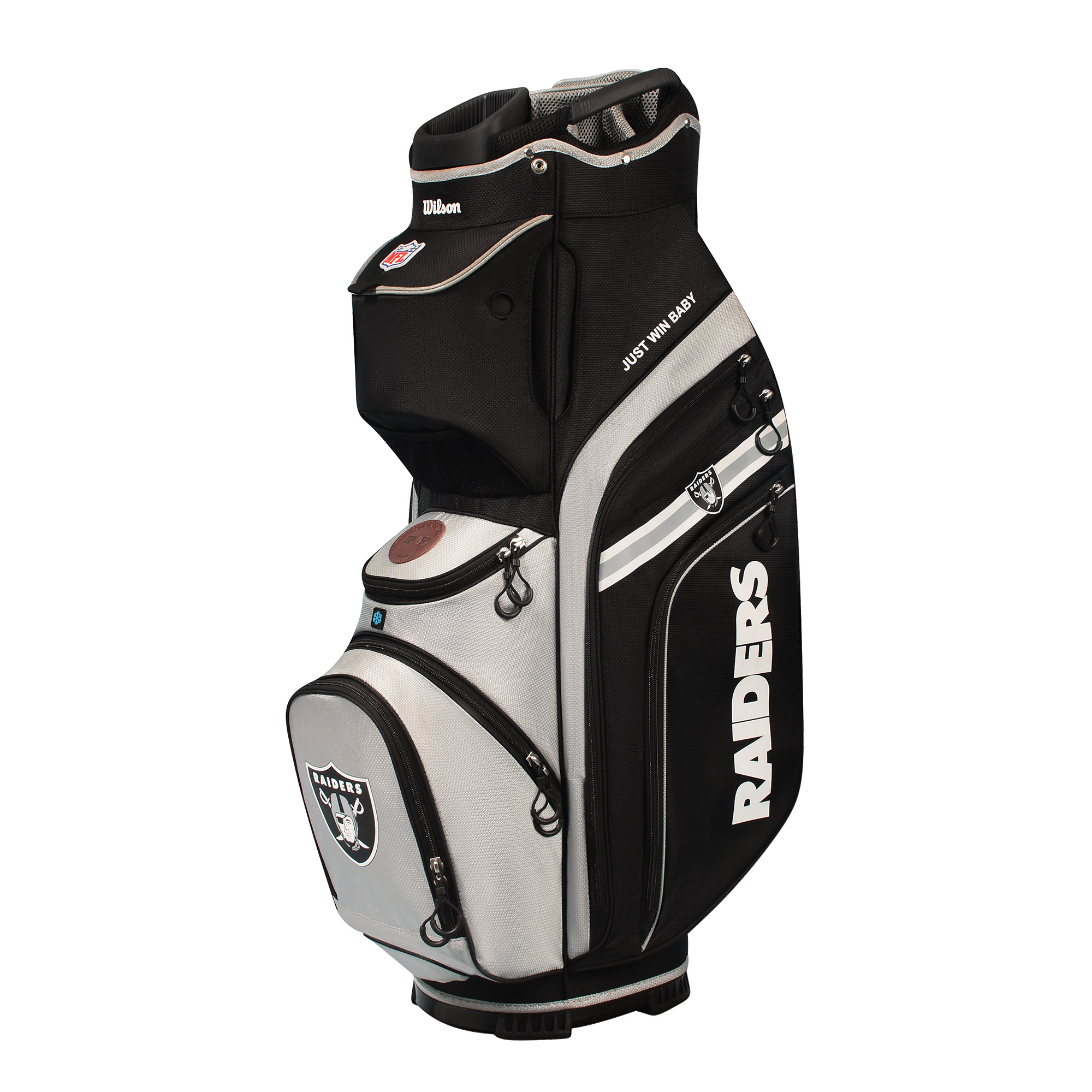 NEW Wilson Staff 2025 NFL Xtra Cart Golf Bag 14-Way Top - Pick Your Team - Picture 20 of 35