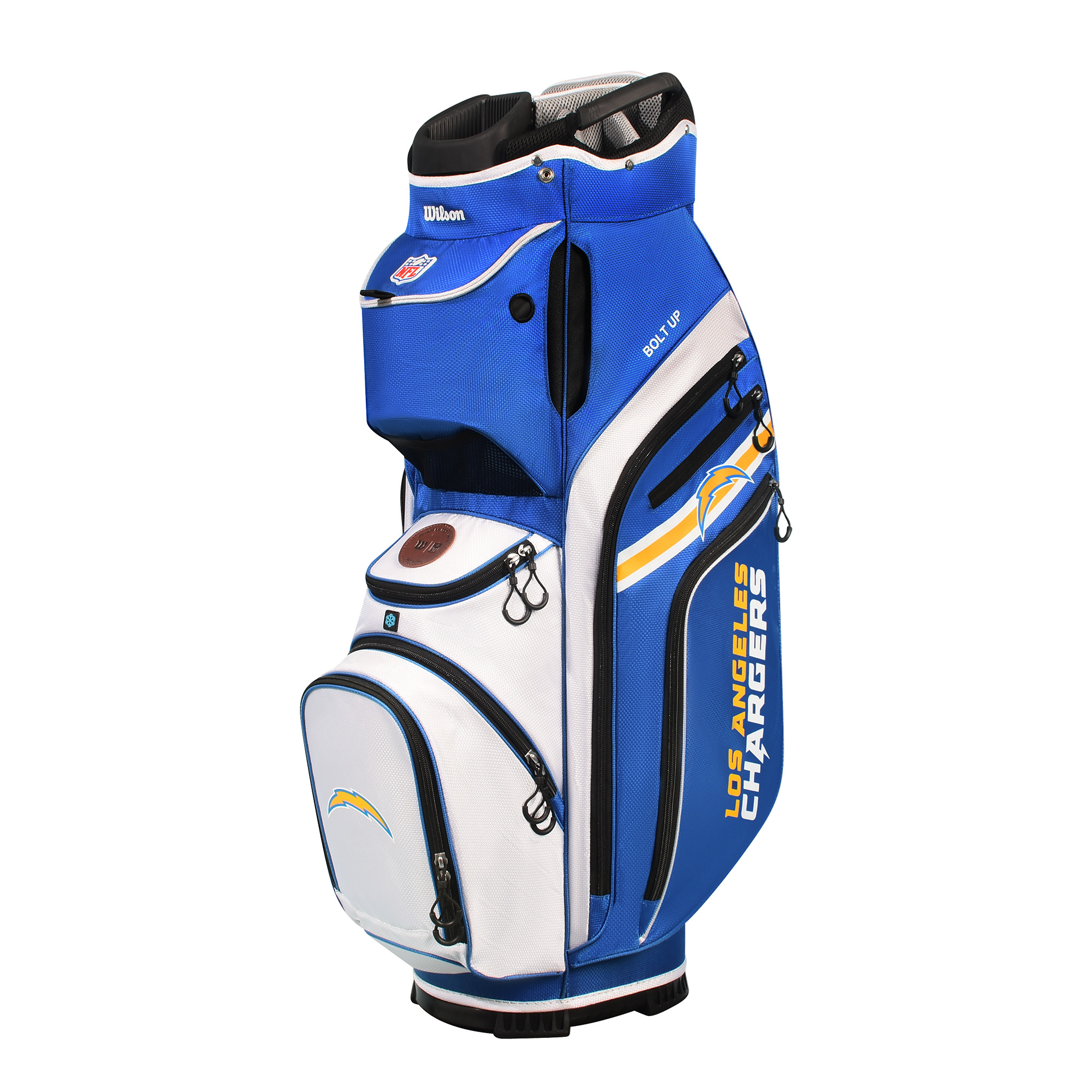 NEW Wilson Staff 2025 NFL Xtra Cart Golf Bag 14-Way Top - Pick Your Team - Picture 21 of 35