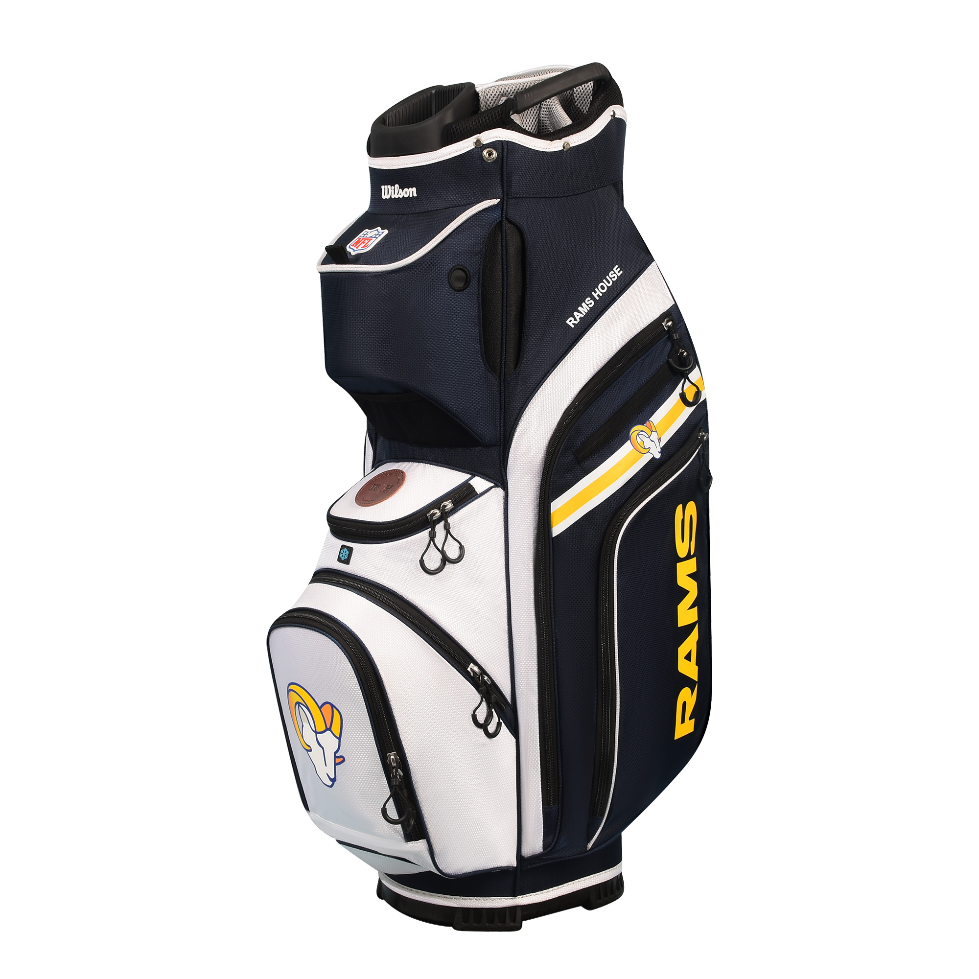 NEW Wilson Staff 2025 NFL Xtra Cart Golf Bag 14-Way Top - Pick Your Team - Picture 22 of 35
