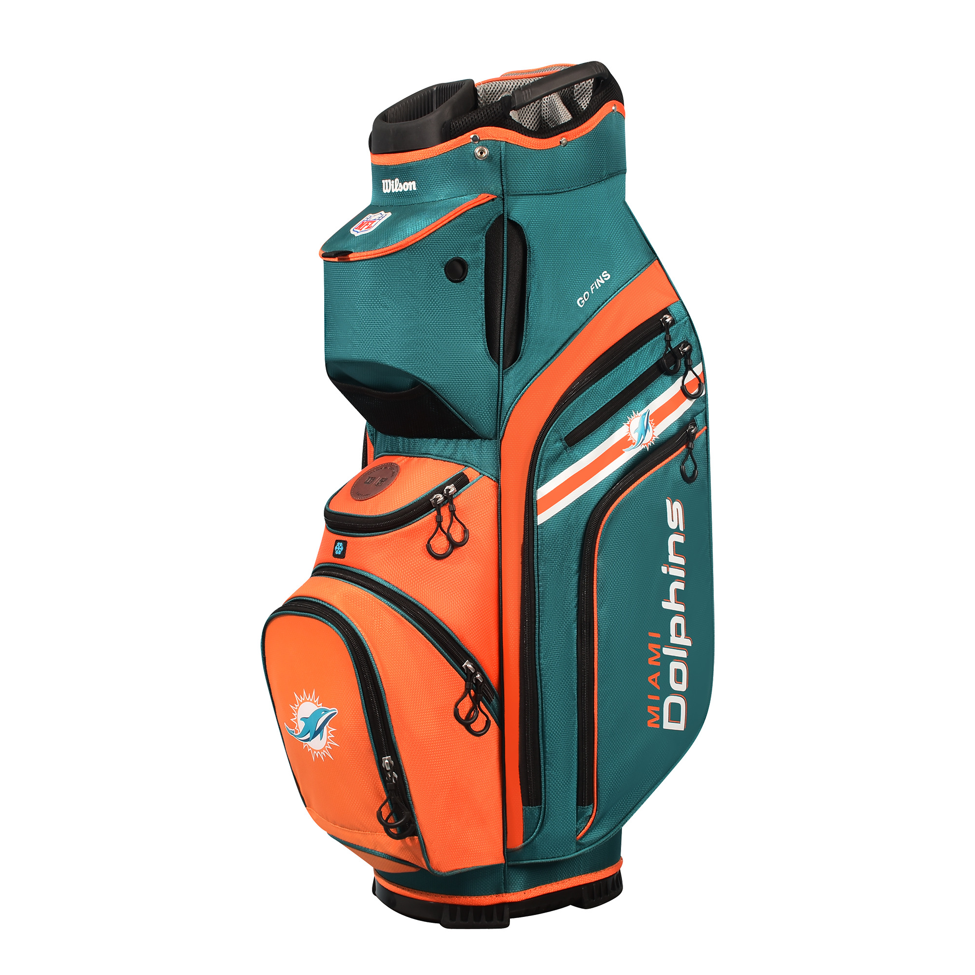 NEW Wilson Staff 2025 NFL Xtra Cart Golf Bag 14-Way Top - Pick Your Team - Picture 23 of 35
