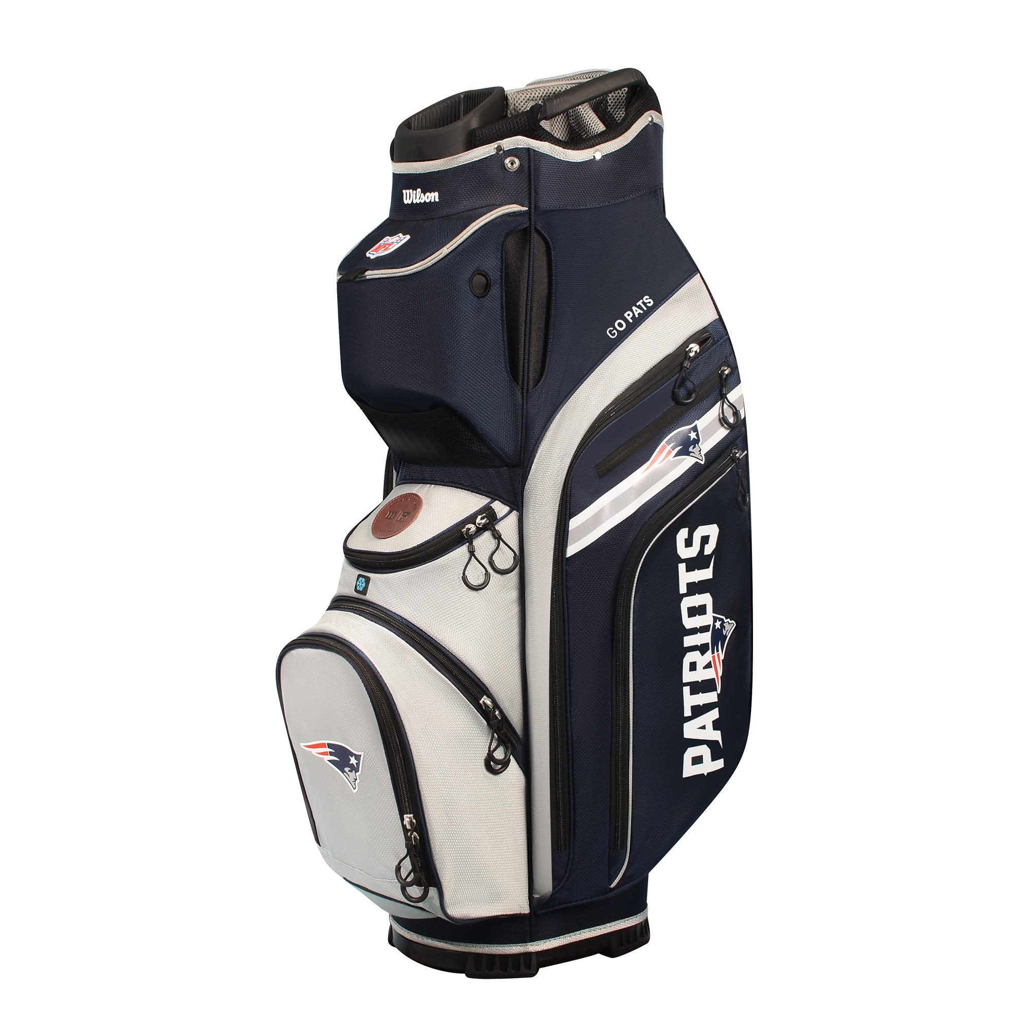 NEW Wilson Staff 2025 NFL Xtra Cart Golf Bag 14-Way Top - Pick Your Team - Picture 25 of 35