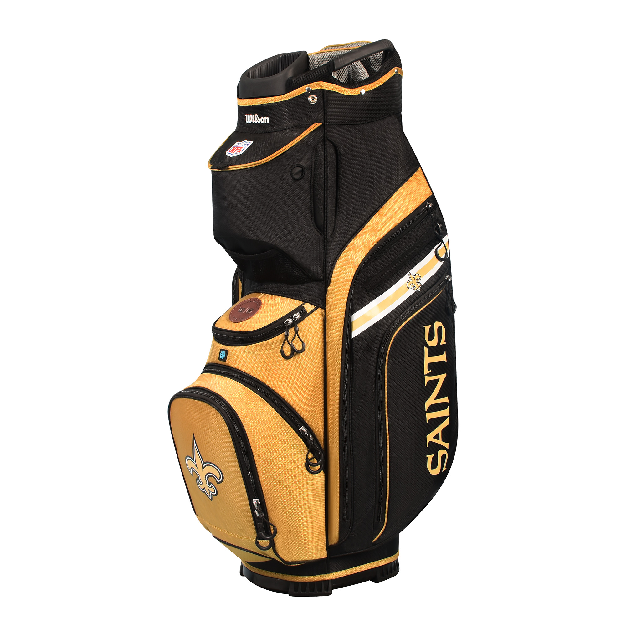 NEW Wilson Staff 2025 NFL Xtra Cart Golf Bag 14-Way Top - Pick Your Team - Picture 26 of 35