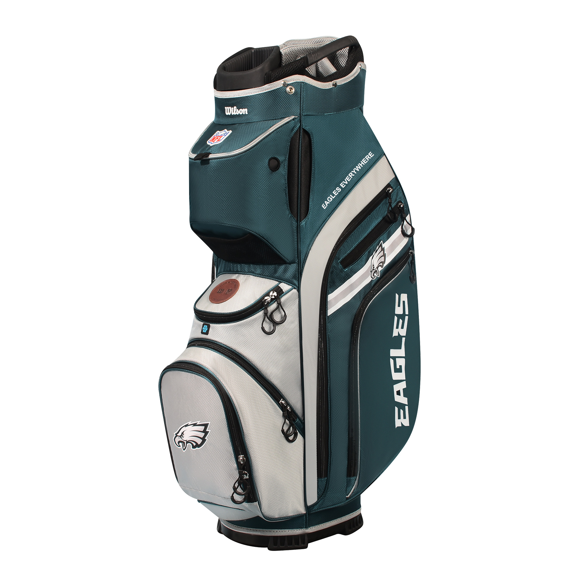 NEW Wilson Staff 2025 NFL Xtra Cart Golf Bag 14-Way Top - Pick Your Team - Picture 29 of 35