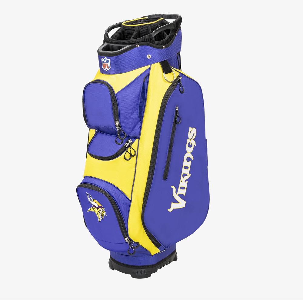 NEW Wilson Staff NFL Xtra Cart Golf Bag 14-Way Top - Pick Your Team