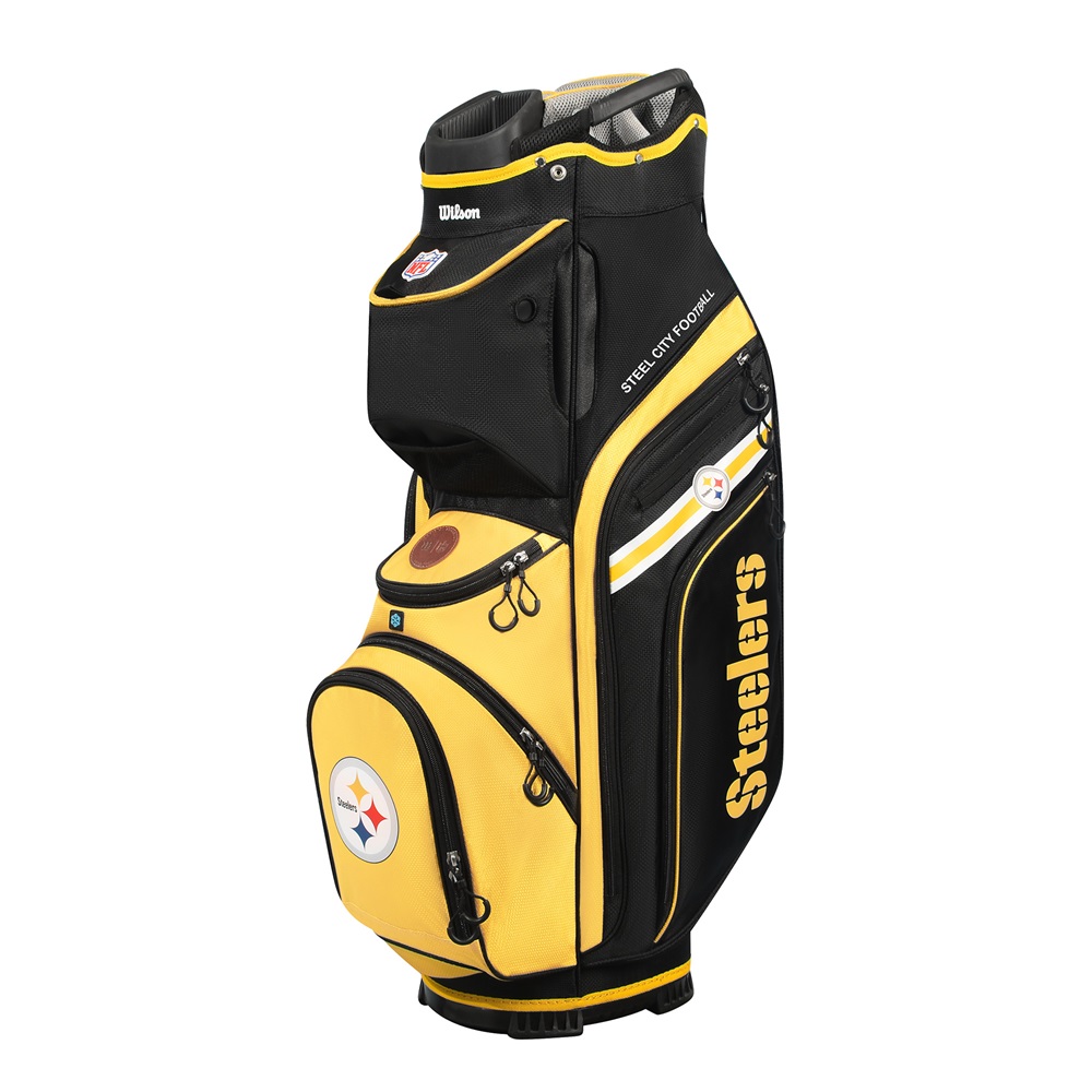 NEW Wilson Staff 2025 NFL Xtra Cart Golf Bag 14-Way Top - Pick Your Team - Picture 30 of 35