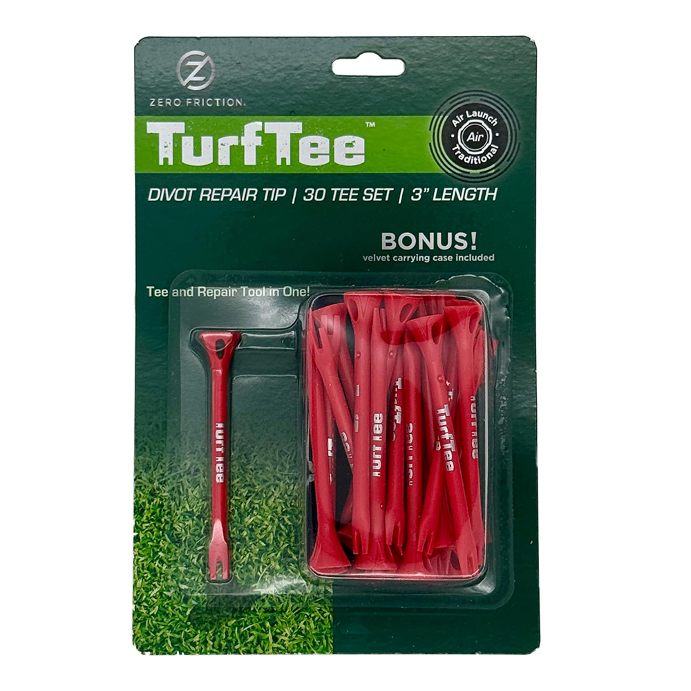 NEW Zero Friction Turf Tee Air Launch 3" 30 Tee Pack - Choose Color & Quantity! - Picture 6 of 13