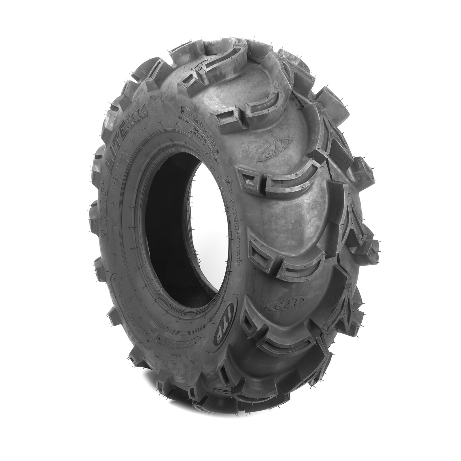 ITP 560463 Mud Lite XXL Tire 30x1214 Rear 6 Ply UTV SxS Mud Trail