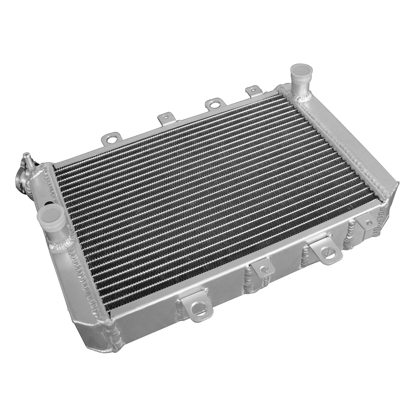 RADIATOR FIT YAMAHA ATV QUAD GRIZZLY YFM700 2007-2013 2008 ALUMINUM RADIATOR