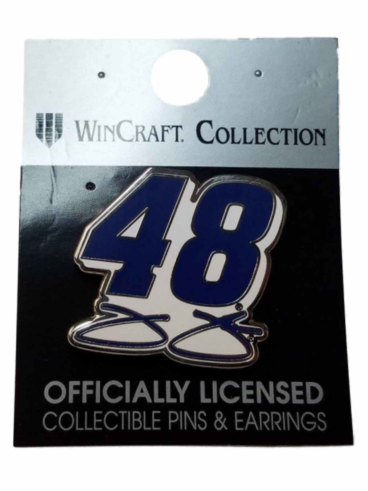 JIMMIE JOHNSON #48 TEAM LOWES NASCAR RACING PIN L@@K