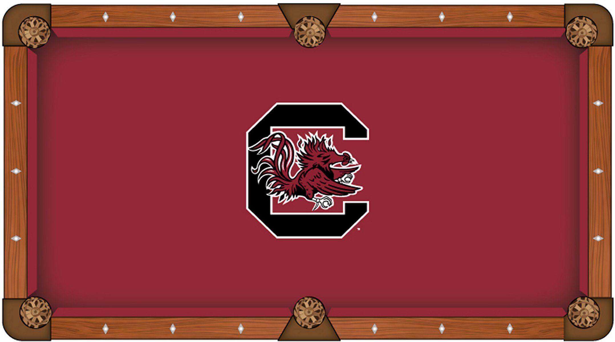 Ohio Holland Bar Stool Company NCAA Miami Redhawks Billiard Table Cover