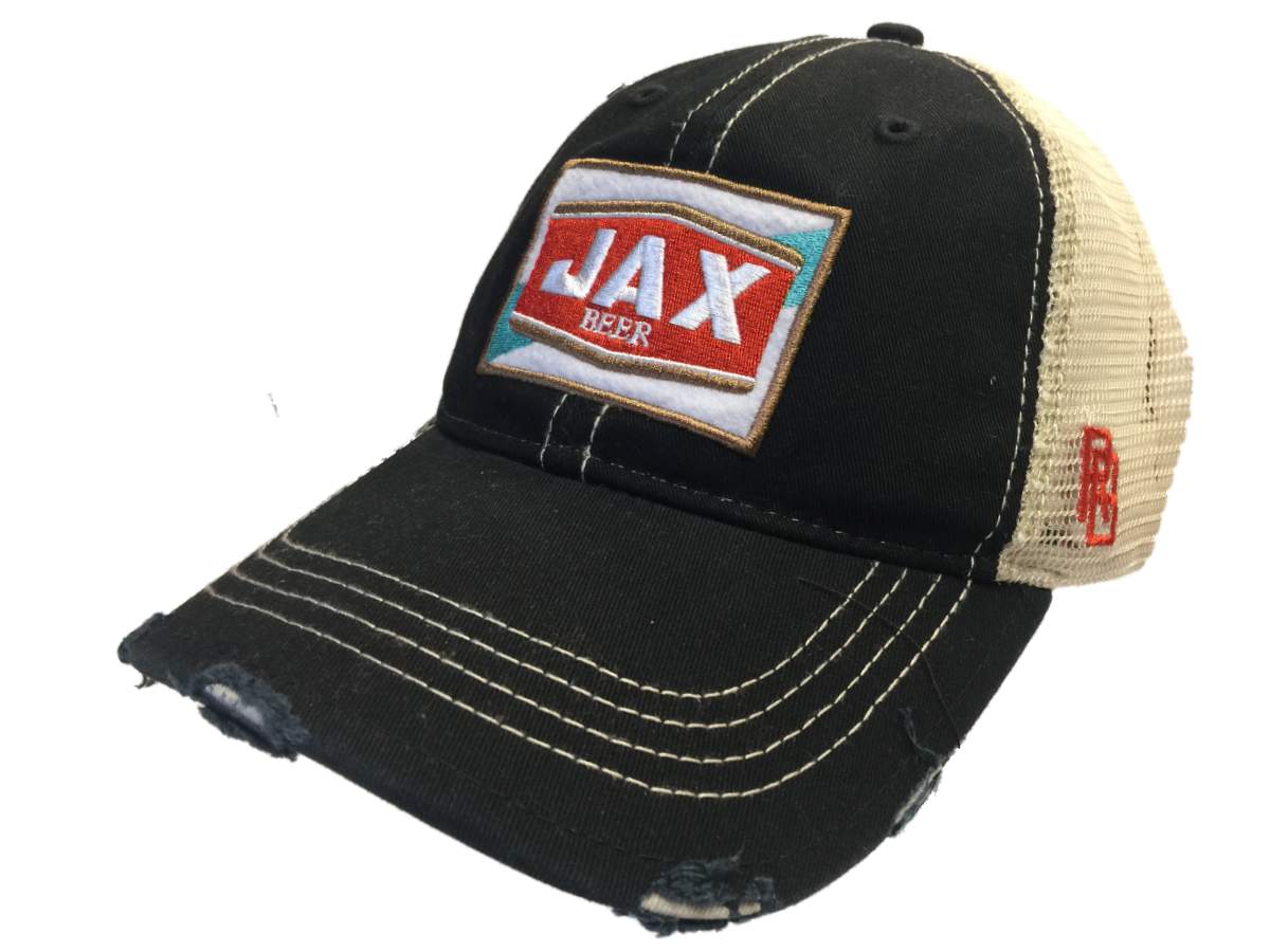 Jax Beer Brewing Company Retro Brand Vintage Mesh Adjustable Snapback