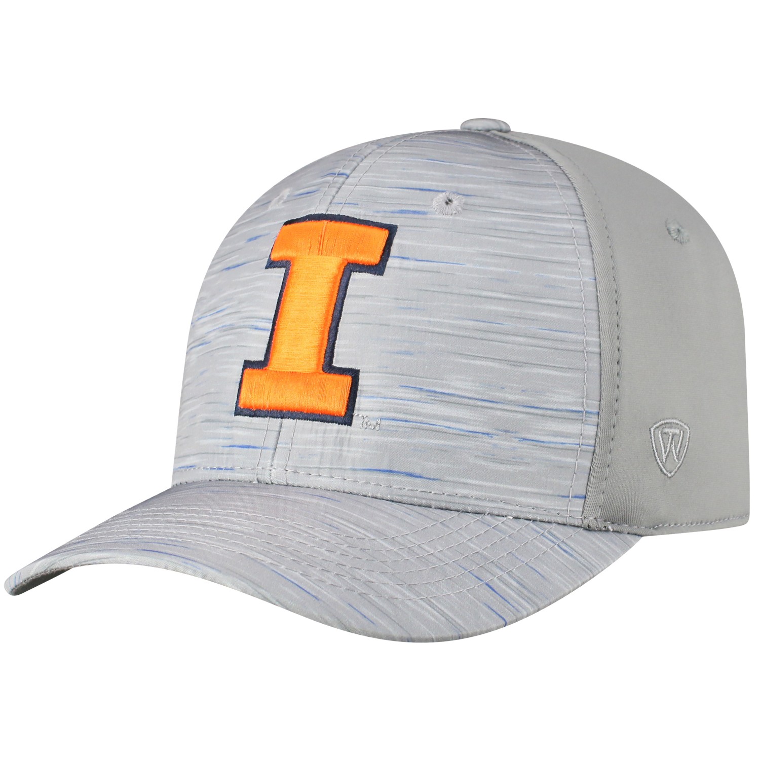 Navy A NCAA Illinois Illini Franchise Fitted Hat Large