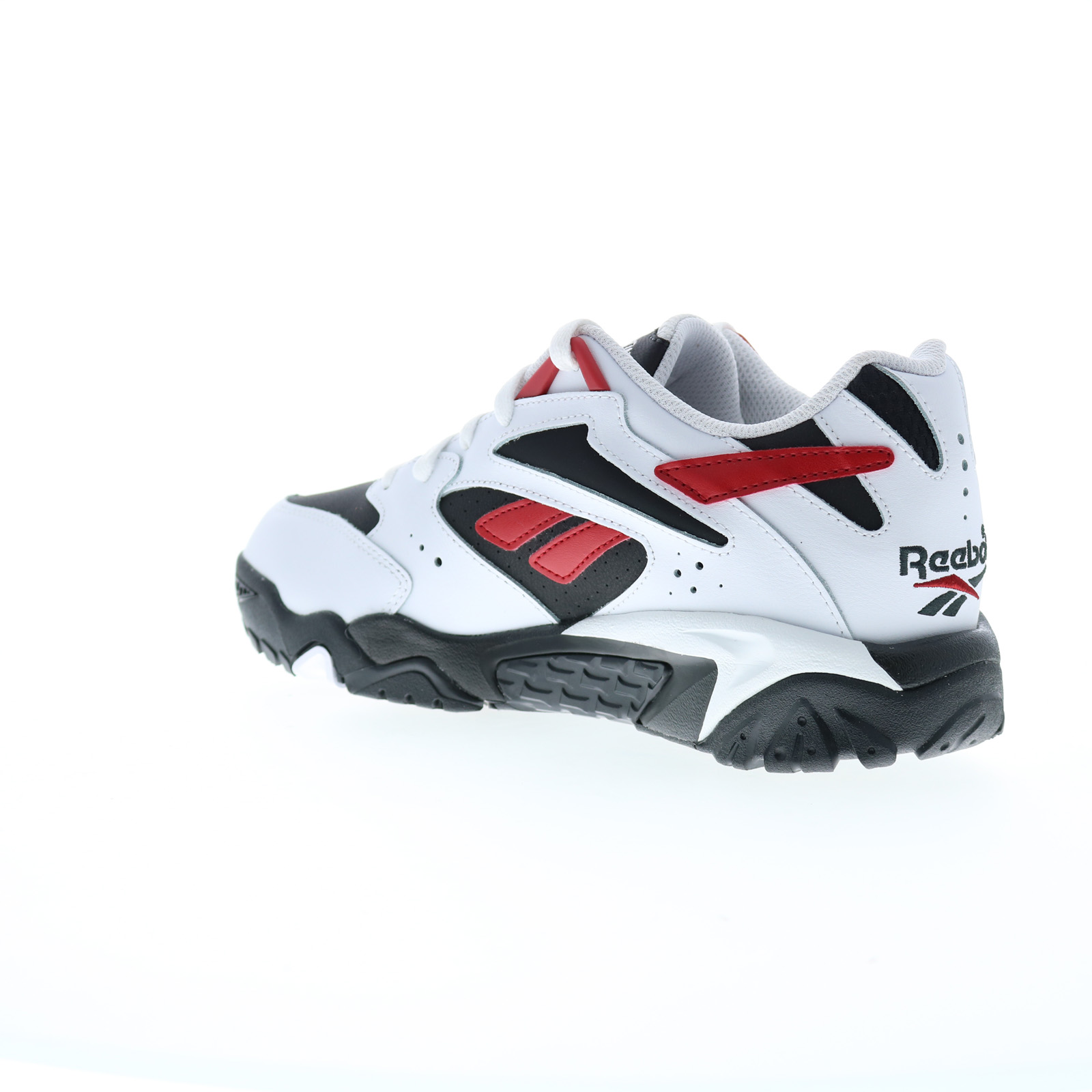 Reebok Preseason 94 Low Mens White Leather Lace Up Sneakers