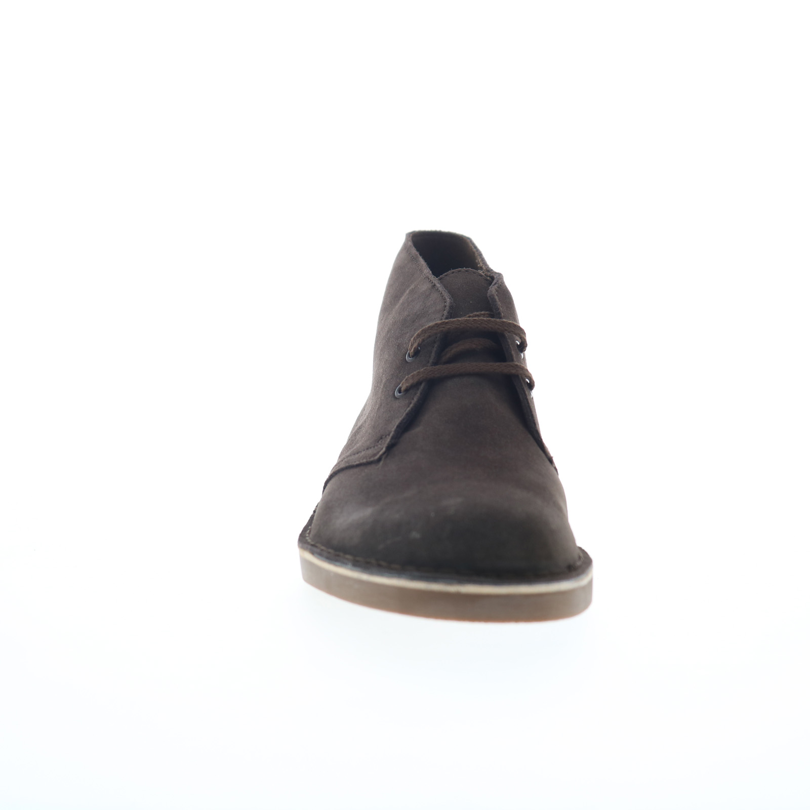 Clarks Bushacre 2 26139026 Mens Brown Suede Lace Up Chukkas