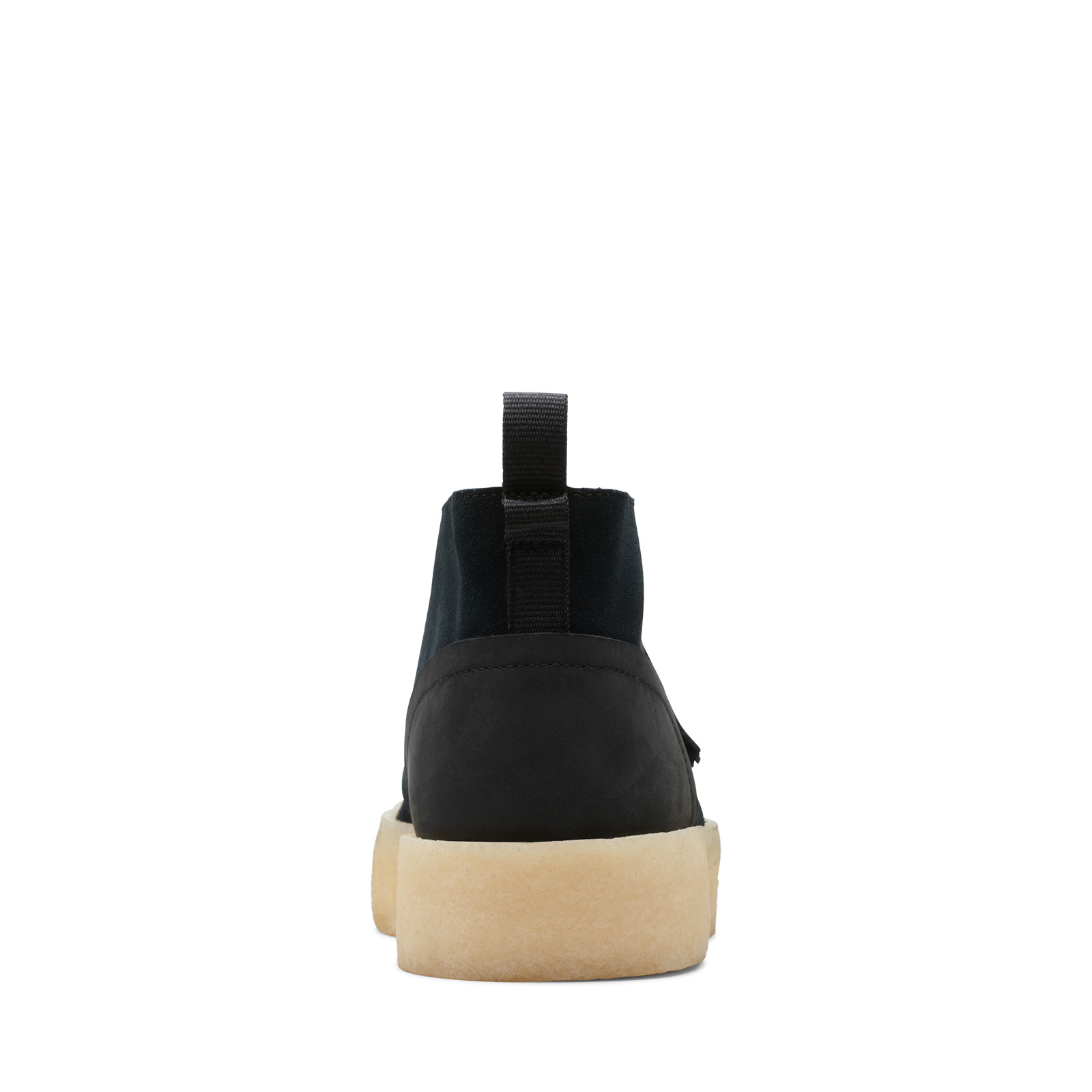 Clarks Mens Desert Cup Black Boots (NWT) Mens Desert Boot Evo Black Suede Chukka | Clarks main image 2