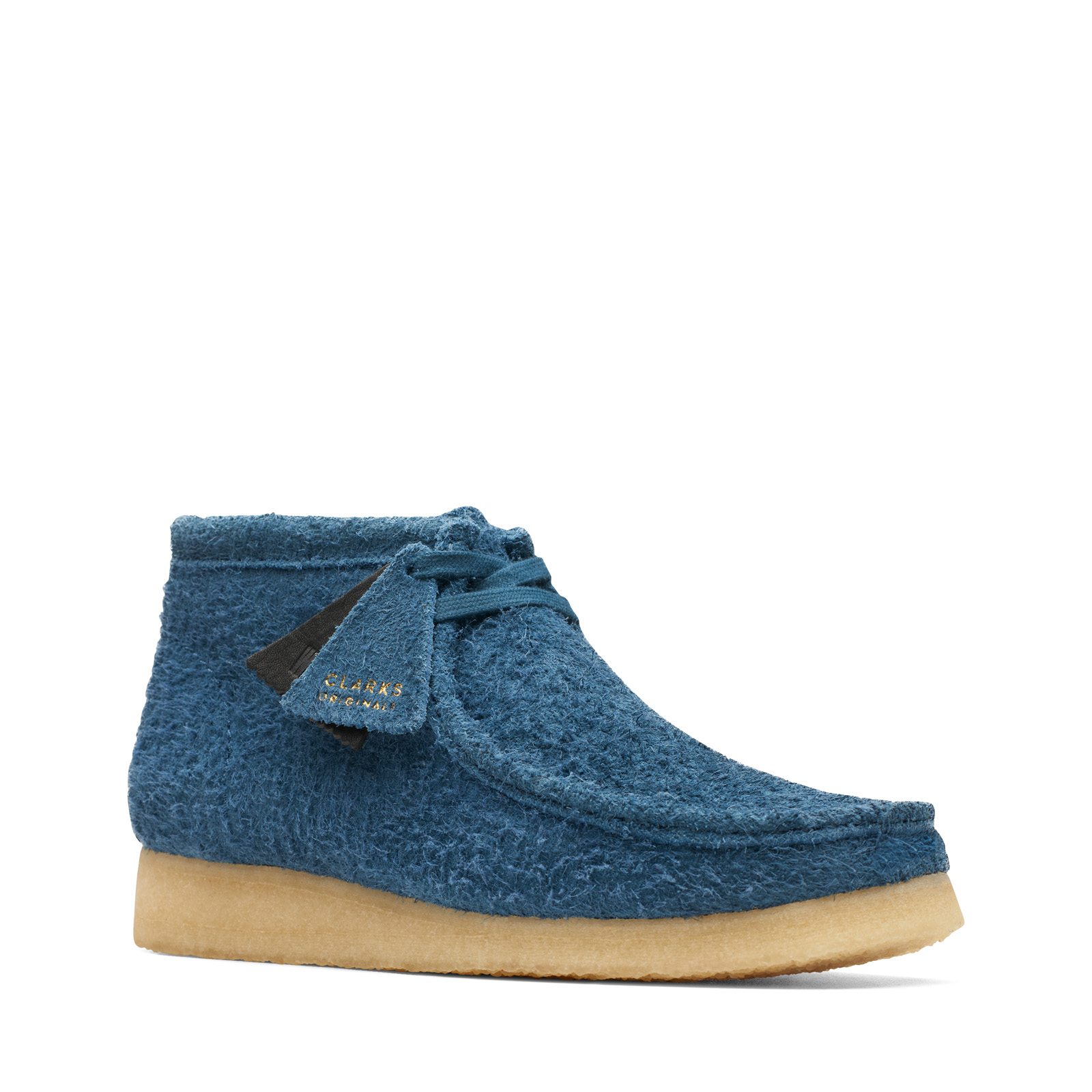 Clarks Wallabee Boot 26174050 Mens Blue Suede Lace Up Ankle