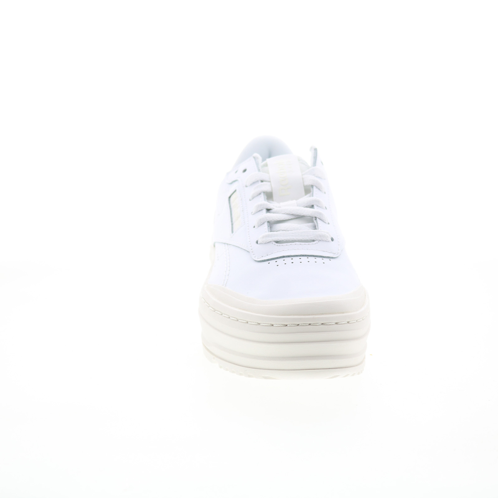 Reebok Club C Double Geo Womens White Leather Lifestyle
