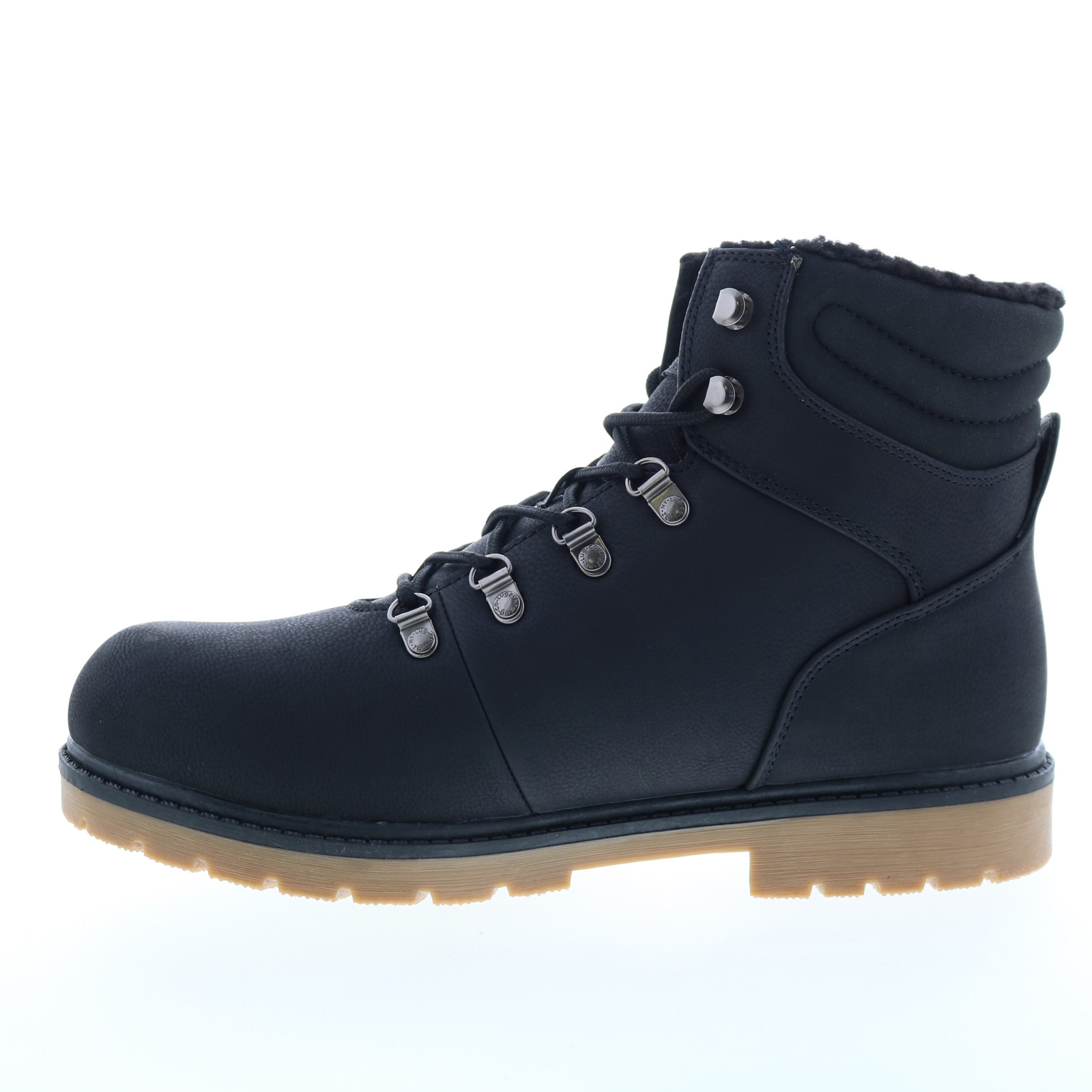 Lugz Grotto Fleece MGROTFGD-002 Mens Black Synthetic Casual Dress Boots - Picture 3 of 8