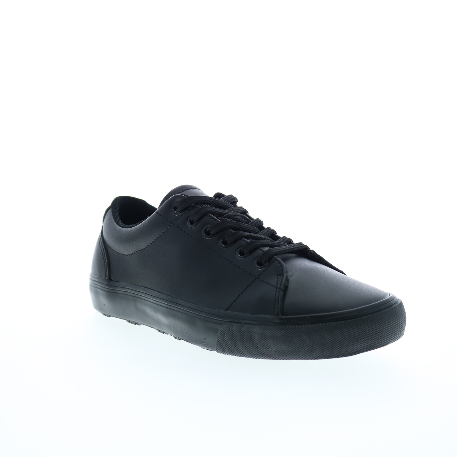 SlipGrips Slip Resistant Shoe Womens Black Wide Athletic 