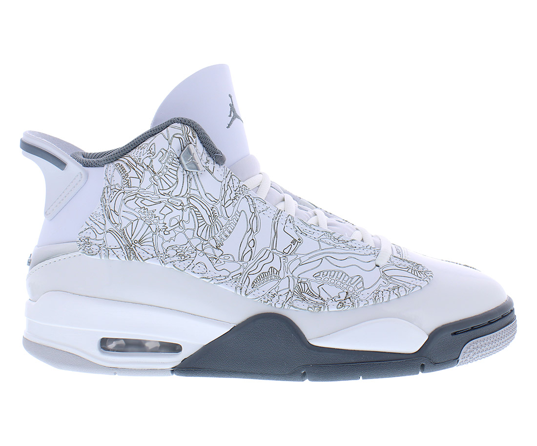 Size 8 - Air Jordan Dub Zero White Cool Grey for sale online | eBay