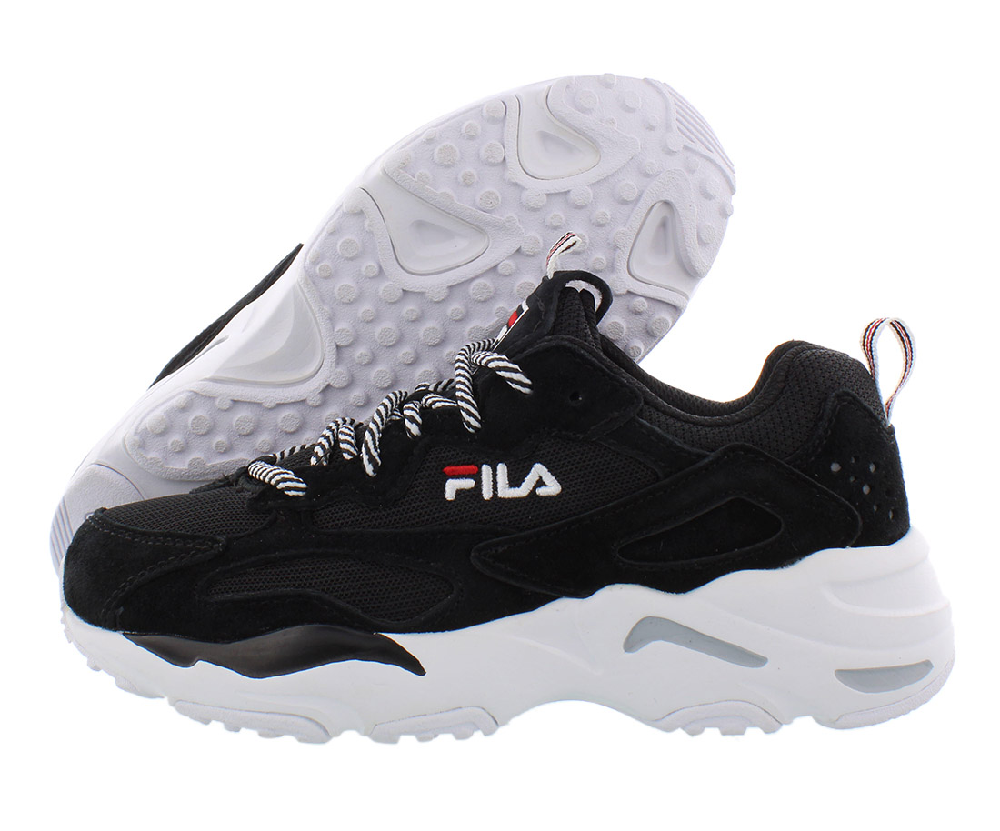 Fila Ray Tracer Womens Shoes Size 7, Color: Black - Picture 2 of 5