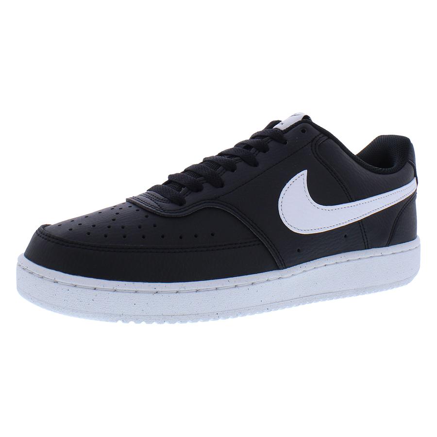 Size 8.5 - Nike Court Vision Next Nature Low Black White for sale