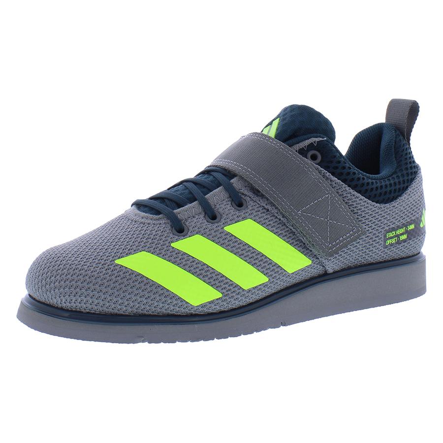 Adidas Powerlift 5 Unisex Shoes Size 5, Color: Grey Two/Arctic
