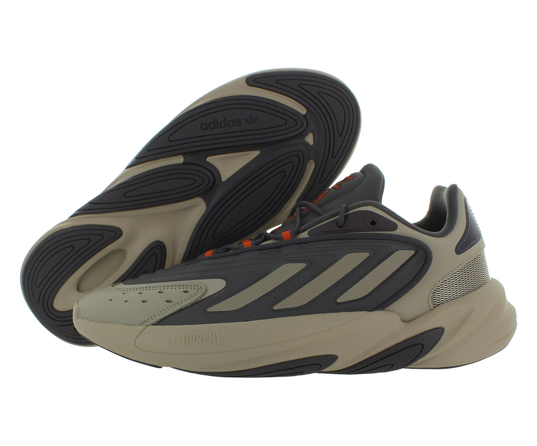 Adidas Ozelia Mens Shoes Size Color: Charcoal/Wonder Beige/Orange