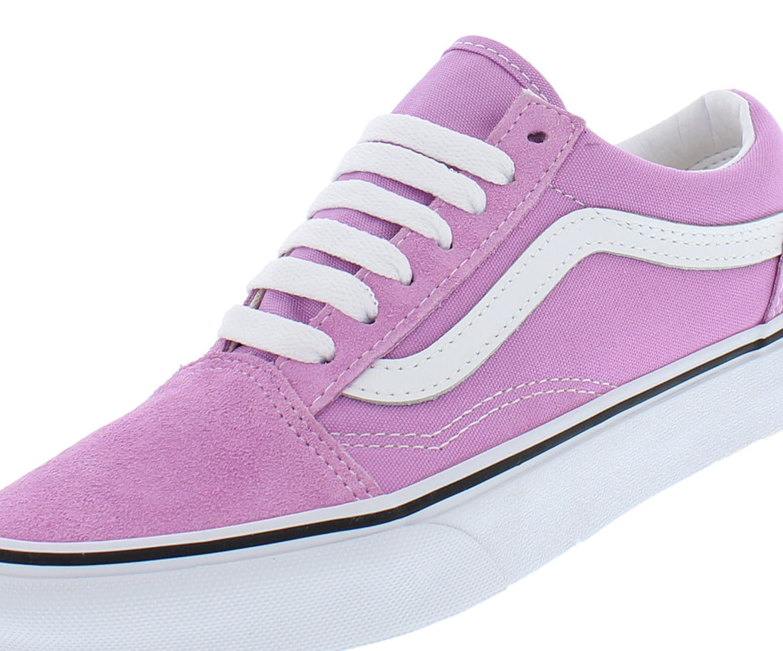 Vans Old Skool Unisex Shoes Size 6.5, Color: Orchid/True White - Picture 3 of 5