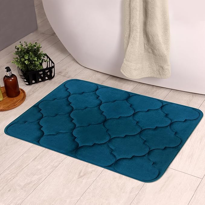 Ultra Soft Anti-Fatigue Non-slip Memory Foam 17"x24" Bathroom Mat Multiple Color - Picture 23 of 33