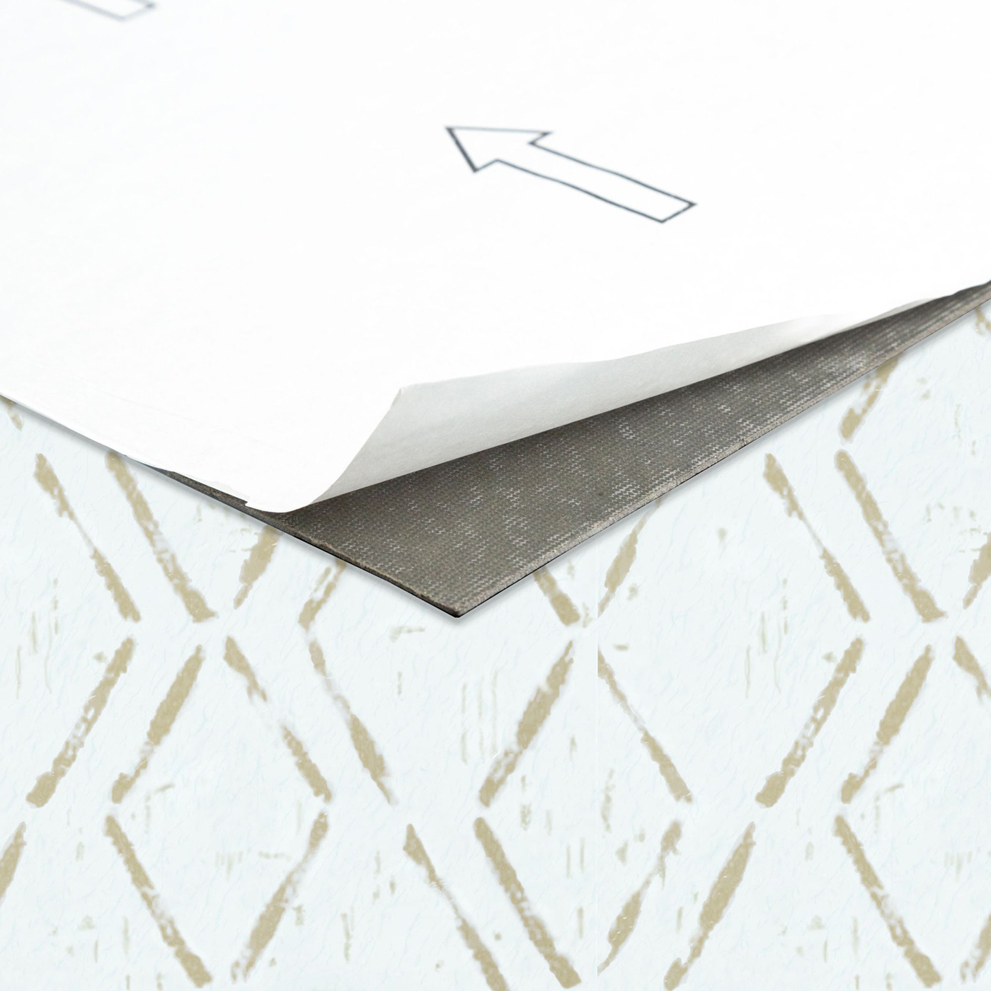 Self-Stick Vinyl Modern Geometric Floor Tiles 1.5mm Thick 12" x 12" 20 Tiles/Box - Picture 26 of 75