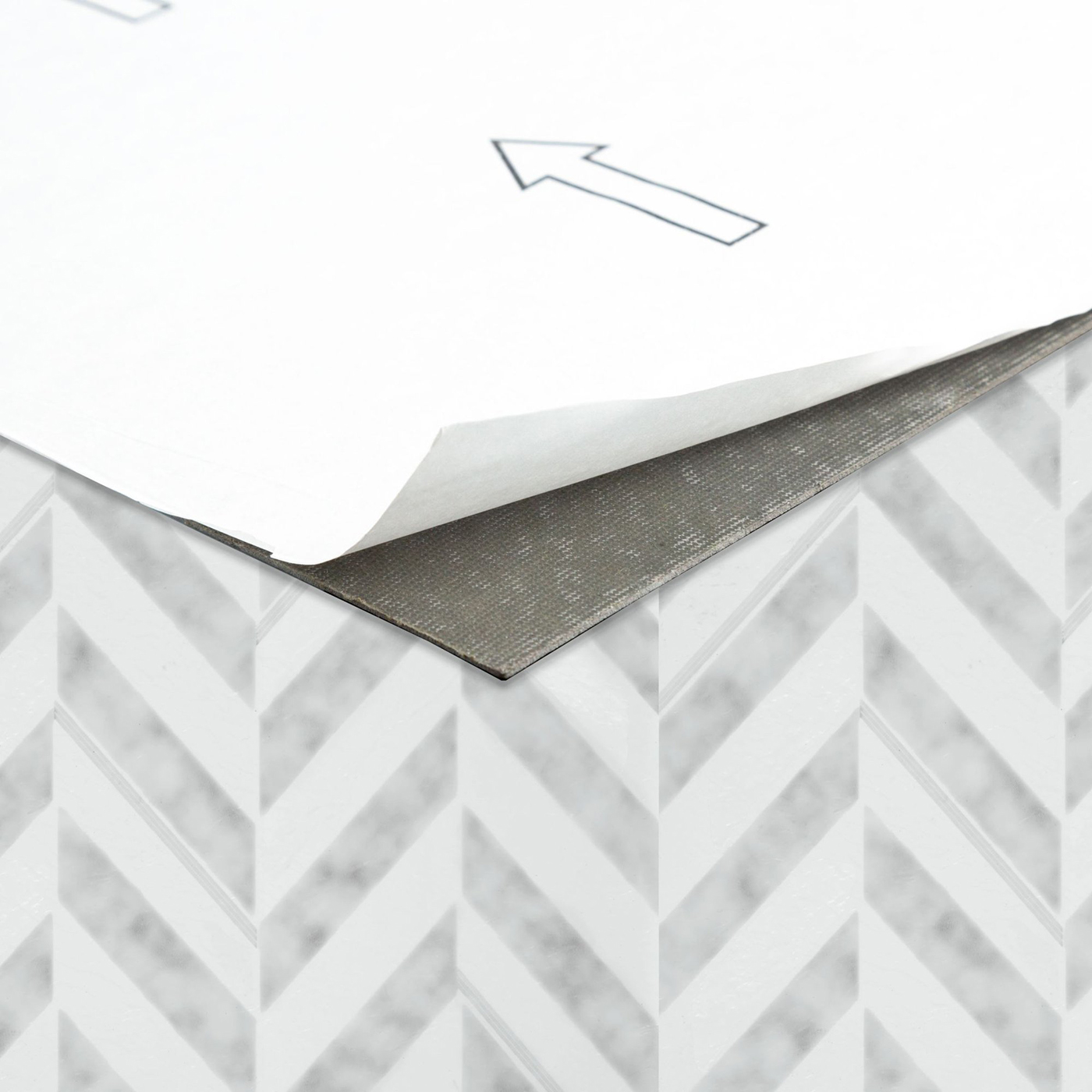 Self-Stick Vinyl Modern Geometric Floor Tiles 1.5mm Thick 12" x 12" 20 Tiles/Box - Picture 21 of 75