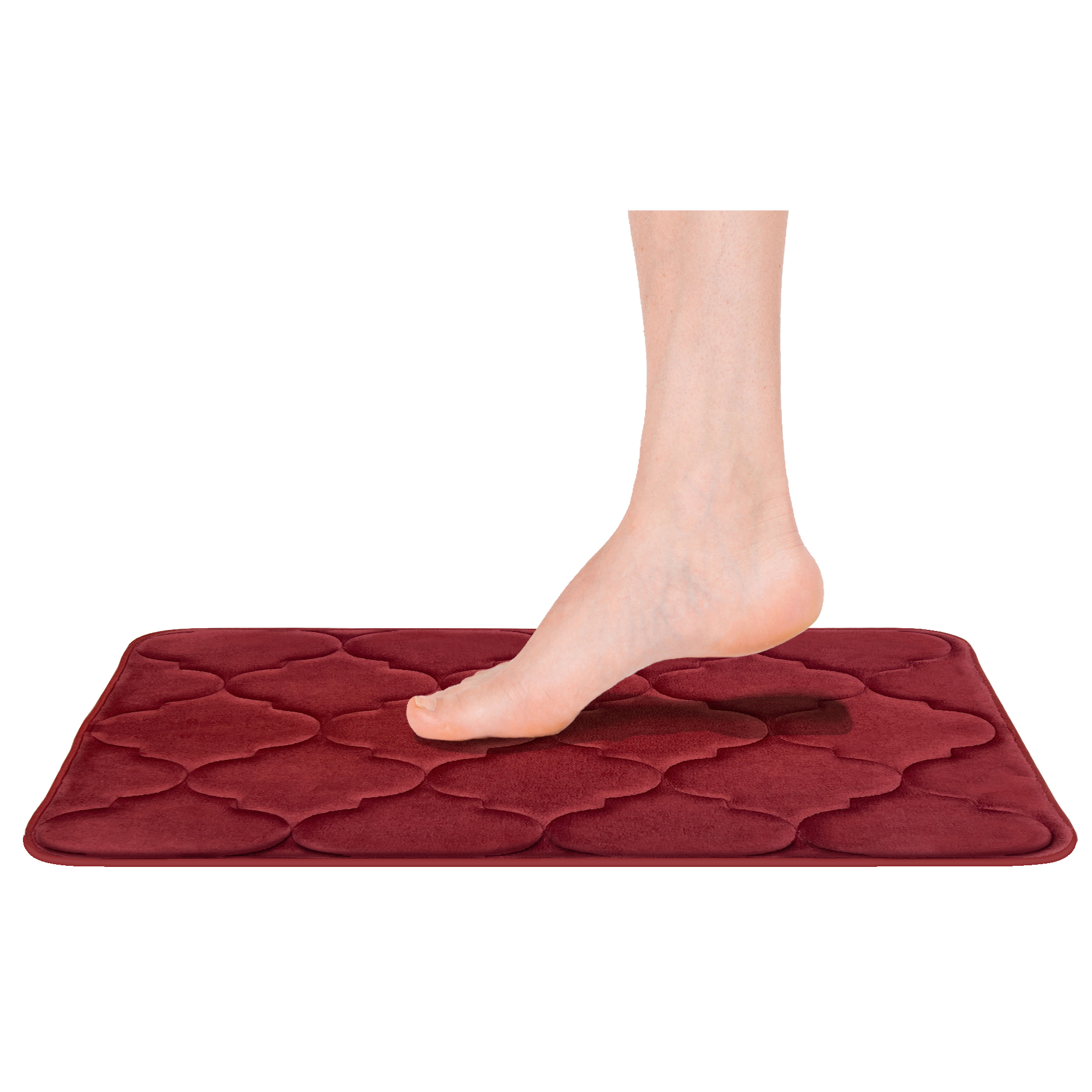 Ultra Soft Anti-Fatigue Non-slip Memory Foam 17"x24" Bathroom Mat Multiple Color - Picture 12 of 33