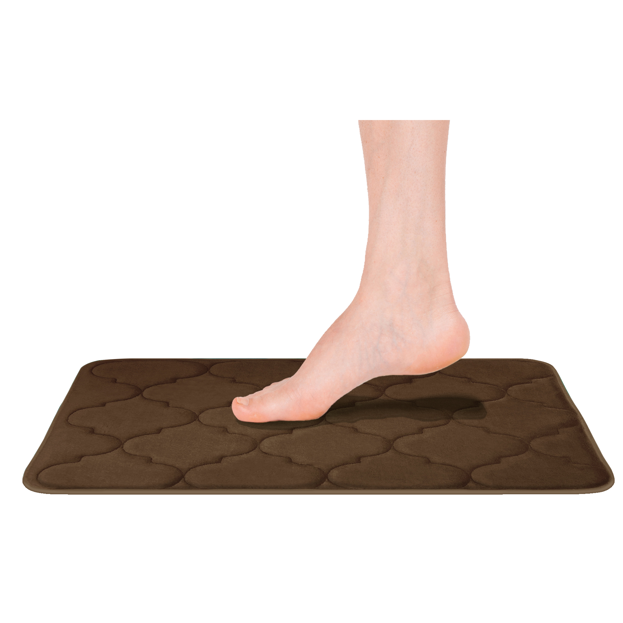 Ultra Soft Anti-Fatigue Non-slip Memory Foam 17"x24" Bathroom Mat Multiple Color - Picture 8 of 33