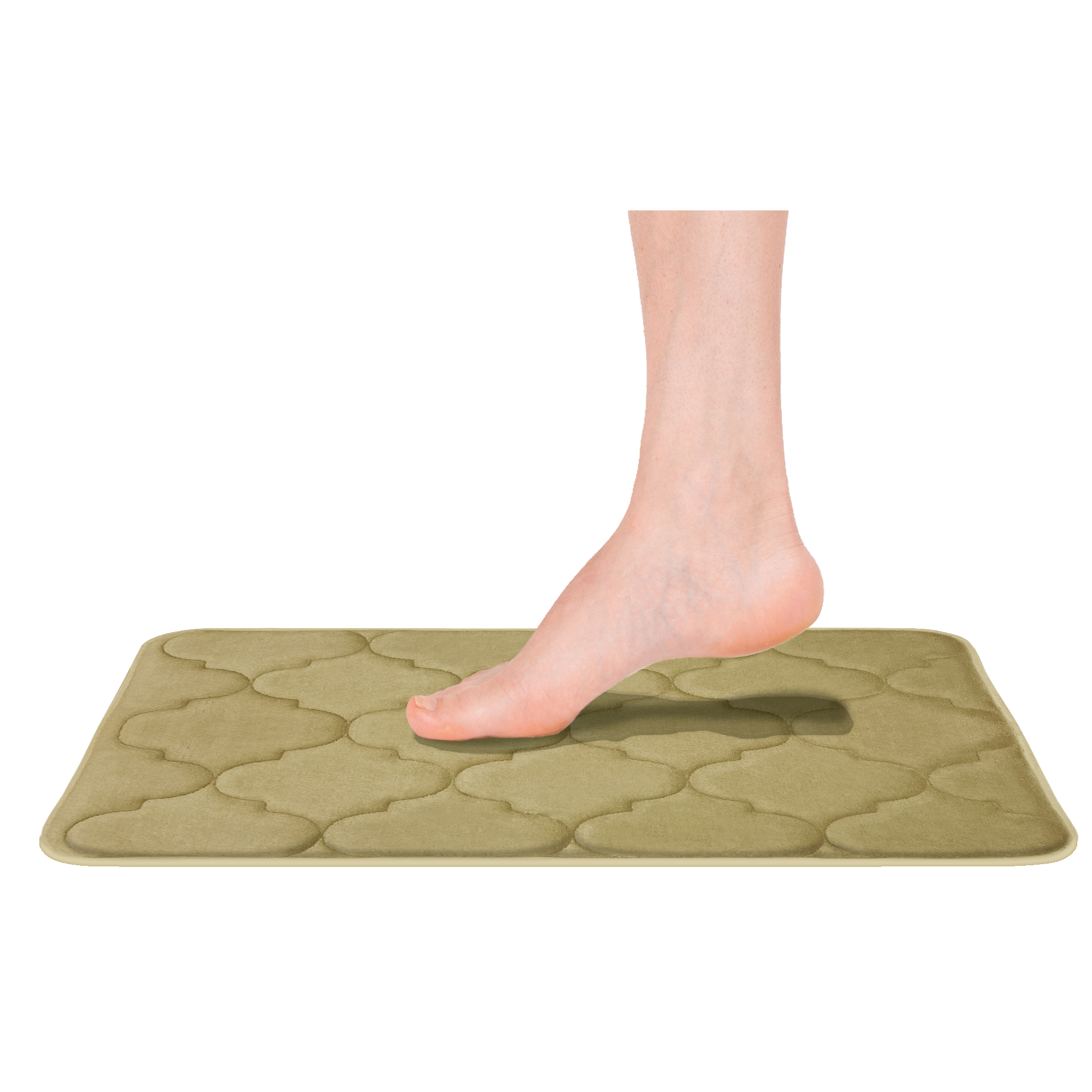 Ultra Soft Anti-Fatigue Non-slip Memory Foam 17"x24" Bathroom Mat Multiple Color - Picture 16 of 33