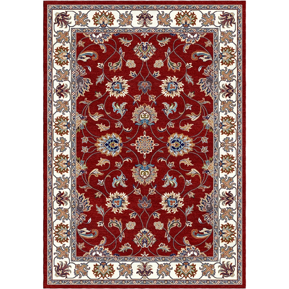 Regency Carpet Rugs with Traditional Oriental Bordered Floral Area Rug