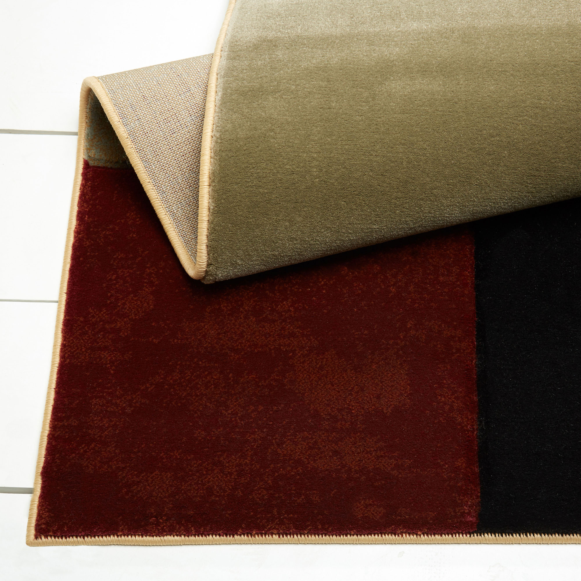 Rugs MultiColor Blocks Modern Area Rug Patchwork Abstract Floor Décor