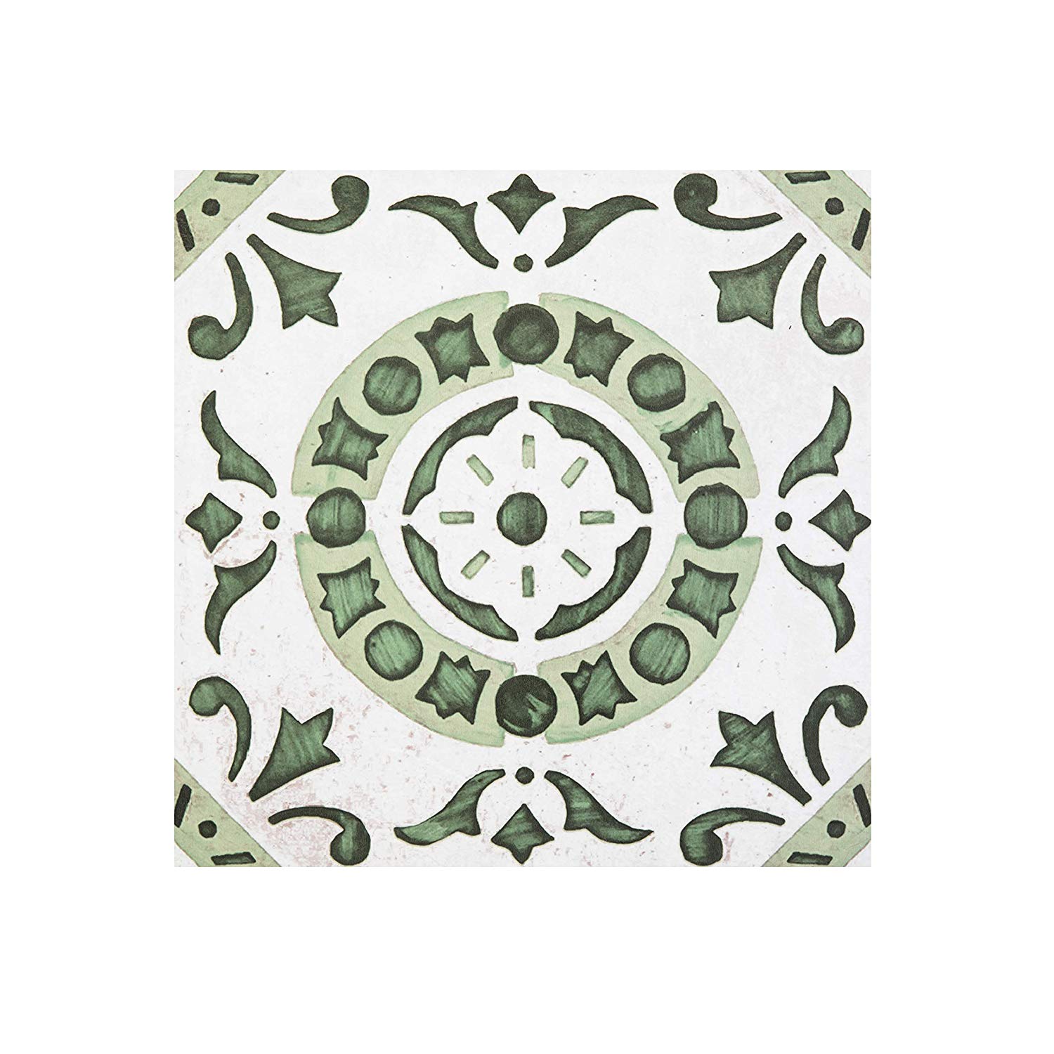 Self-Stick Vinyl Modern Geometric Floor Tiles 1.5mm Thick 12" x 12" 20 Tiles/Box - Picture 39 of 75