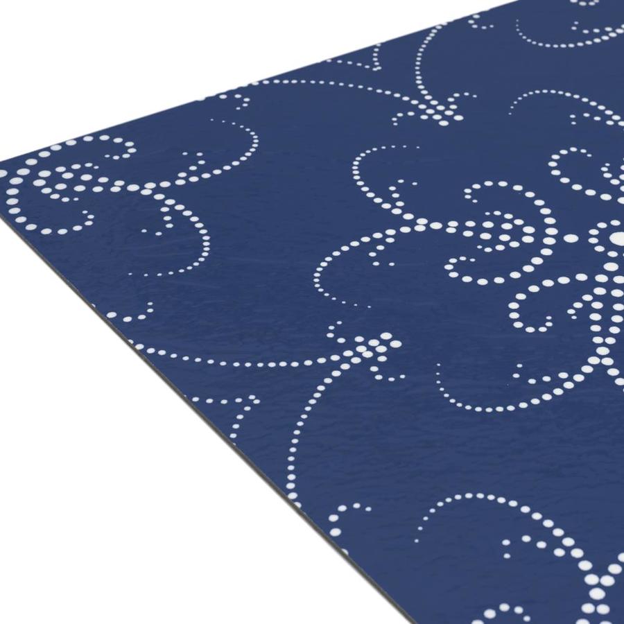 Self-Stick Vinyl Modern Geometric Floor Tiles 1.5mm Thick 12" x 12" 20 Tiles/Box - Picture 50 of 75