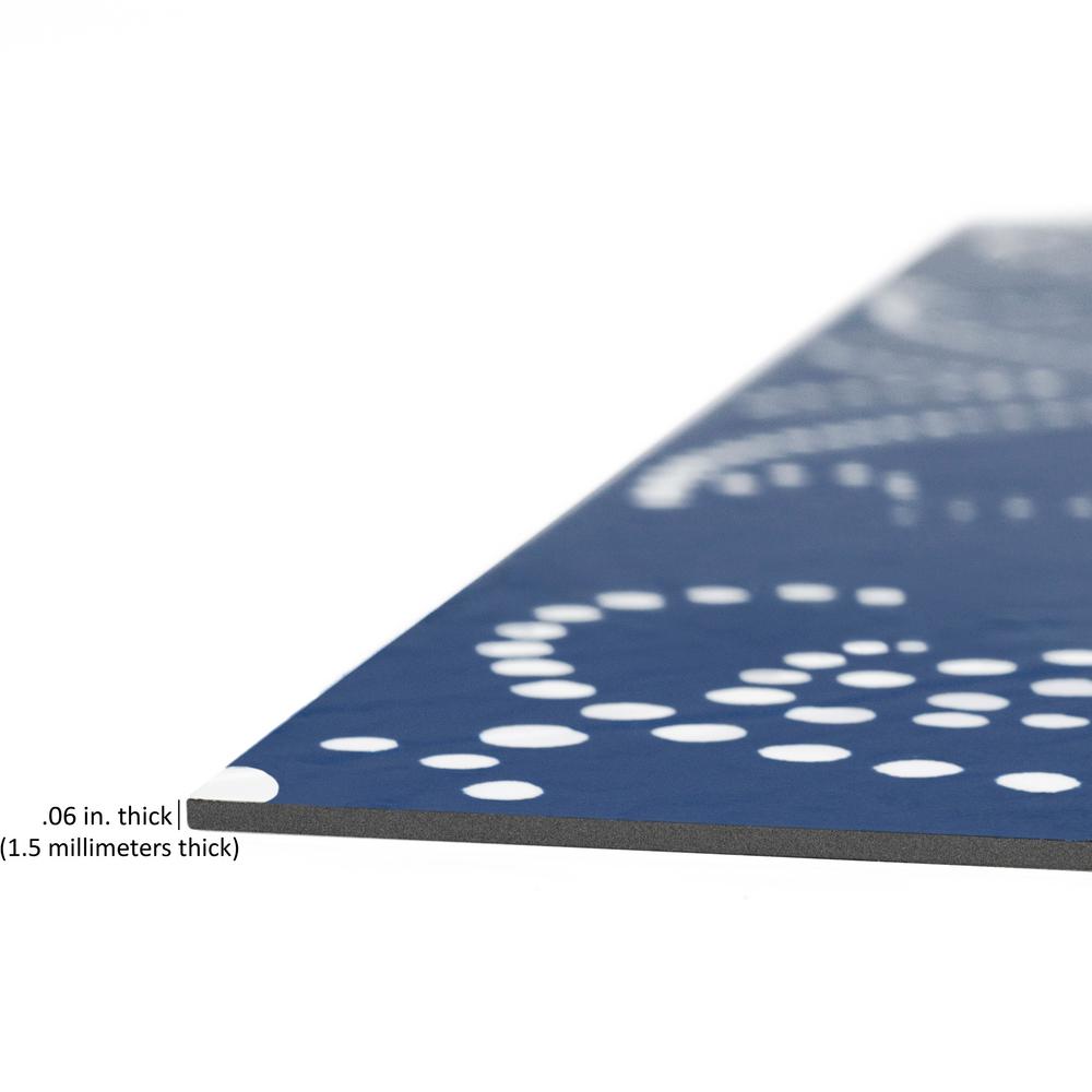 Self-Stick Vinyl Modern Geometric Floor Tiles 1.5mm Thick 12" x 12" 20 Tiles/Box - Picture 51 of 75
