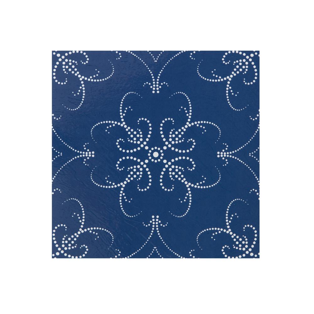 Self-Stick Vinyl Modern Geometric Floor Tiles 1.5mm Thick 12" x 12" 20 Tiles/Box - Picture 48 of 75