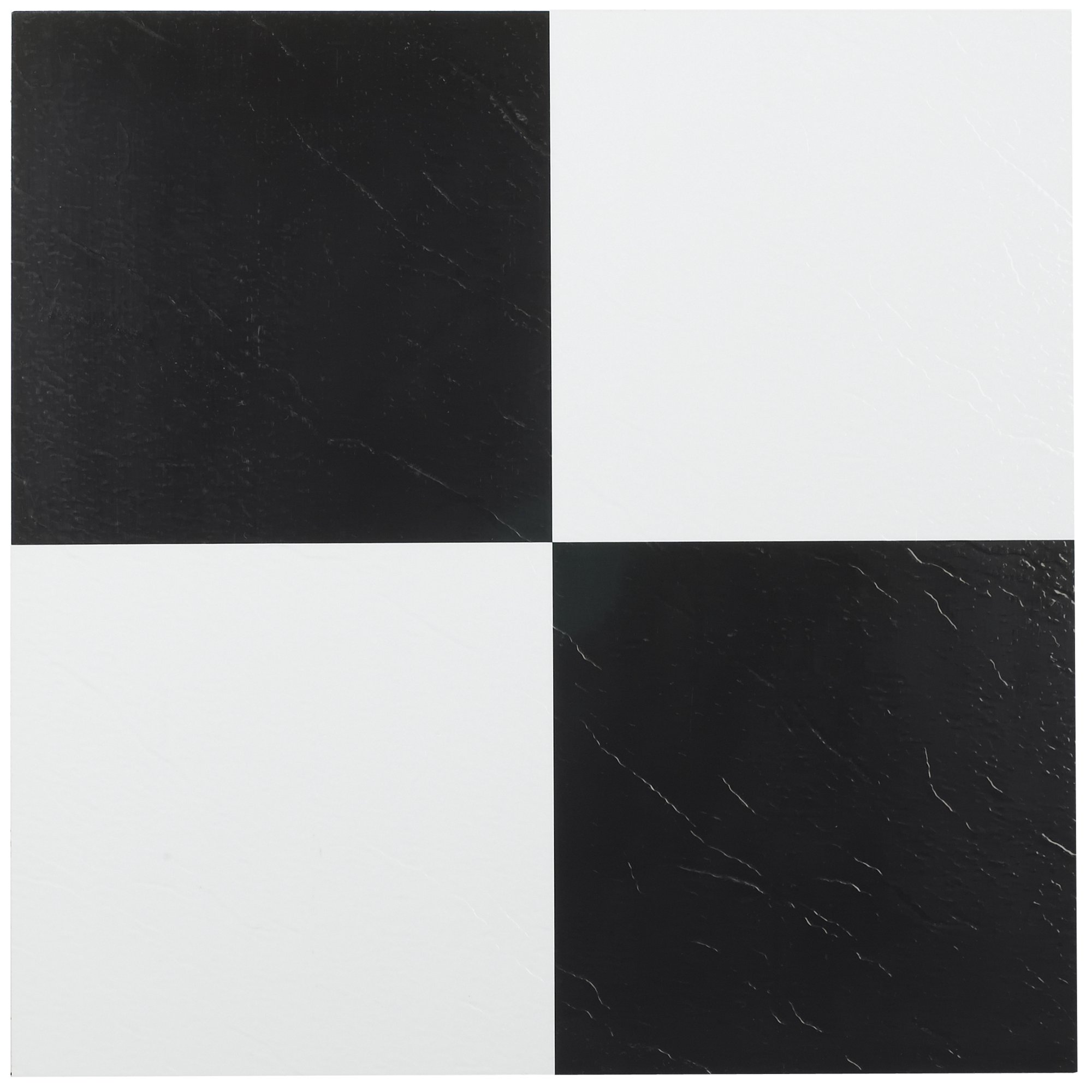 Peel and Stick Self-Adhesive 12″x12″ Vinyl Floor Tile, 20 Tiles/Box, Covers 20