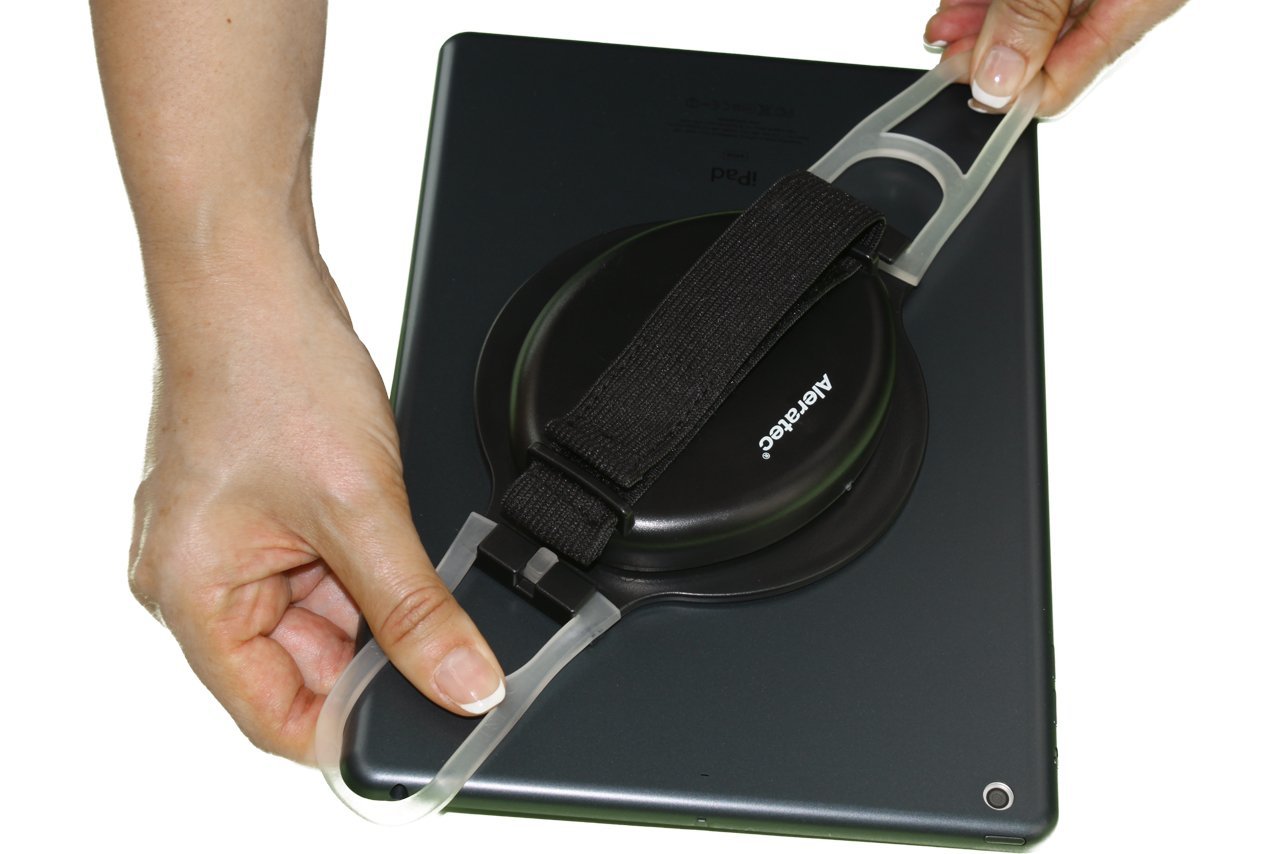 Aleratec Adjustable Tablet Hand Strap Holder for 7 to 10 Inch Devices